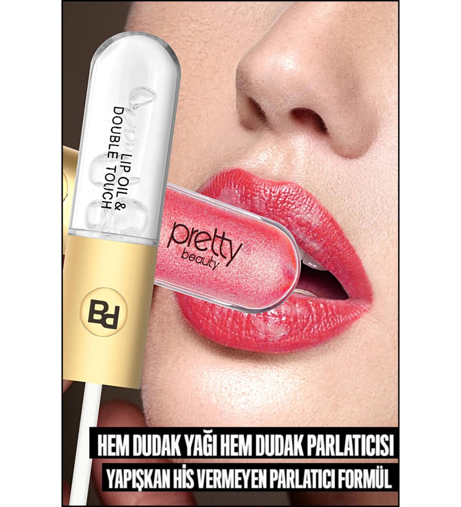 Miniso Double-Sided Gloss Lipstick & Lip Oil 408B-02