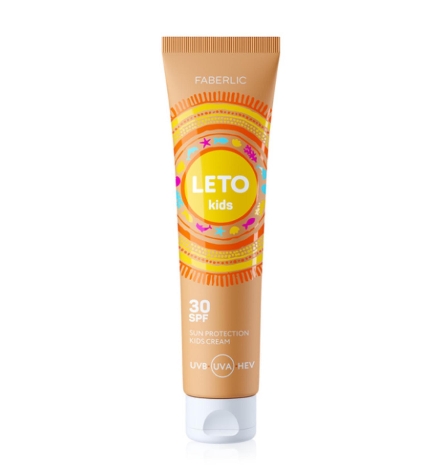 Faberlic Leto Sunscreen for Kids SPF 30