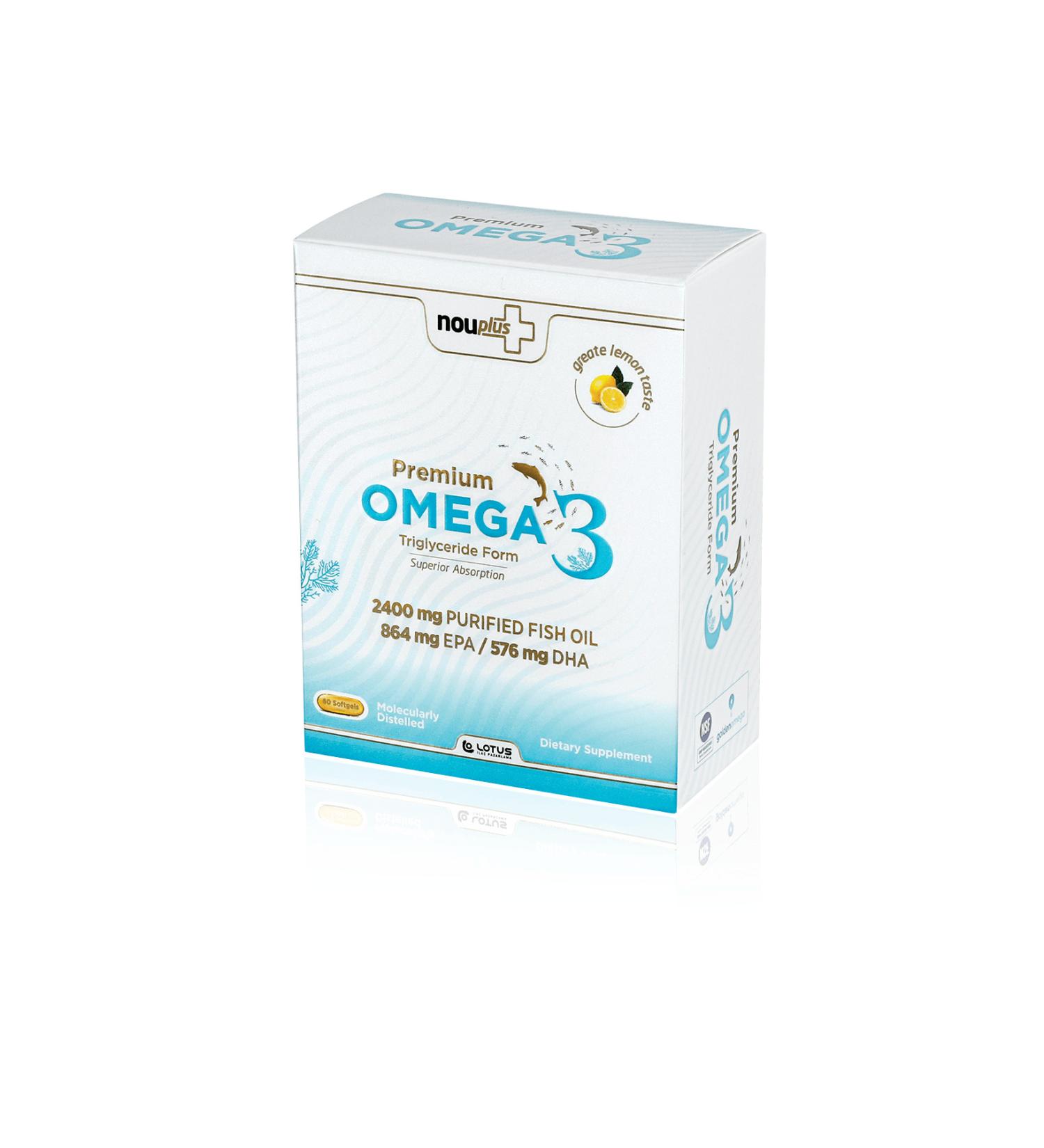 Nouplus Premium Omega-3 60 Softgel
