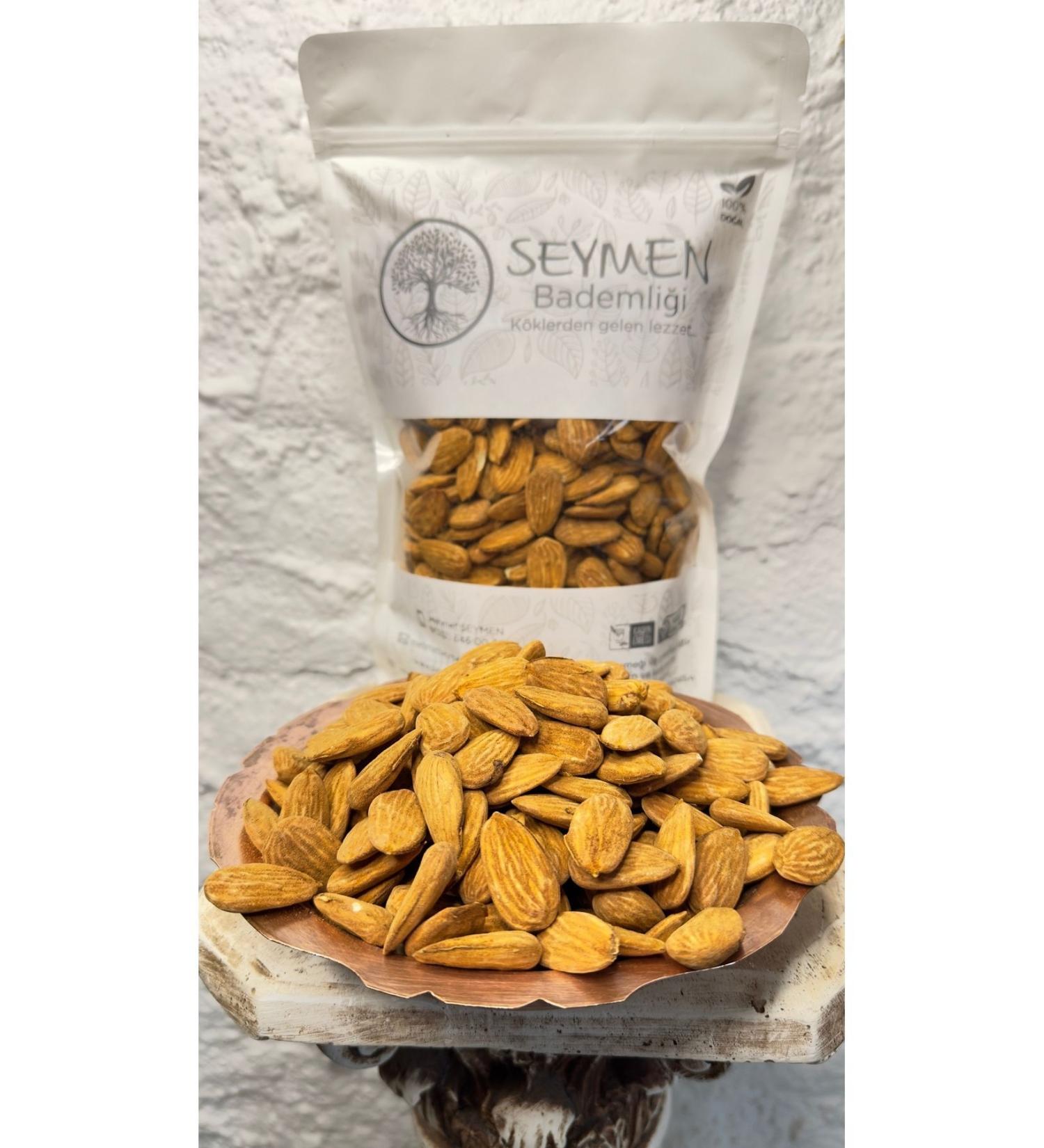 Seymen Almond 1 Kg Organic Raw Almond Kernels (2024 HARVEST) - Buy Online on GoSupps.com