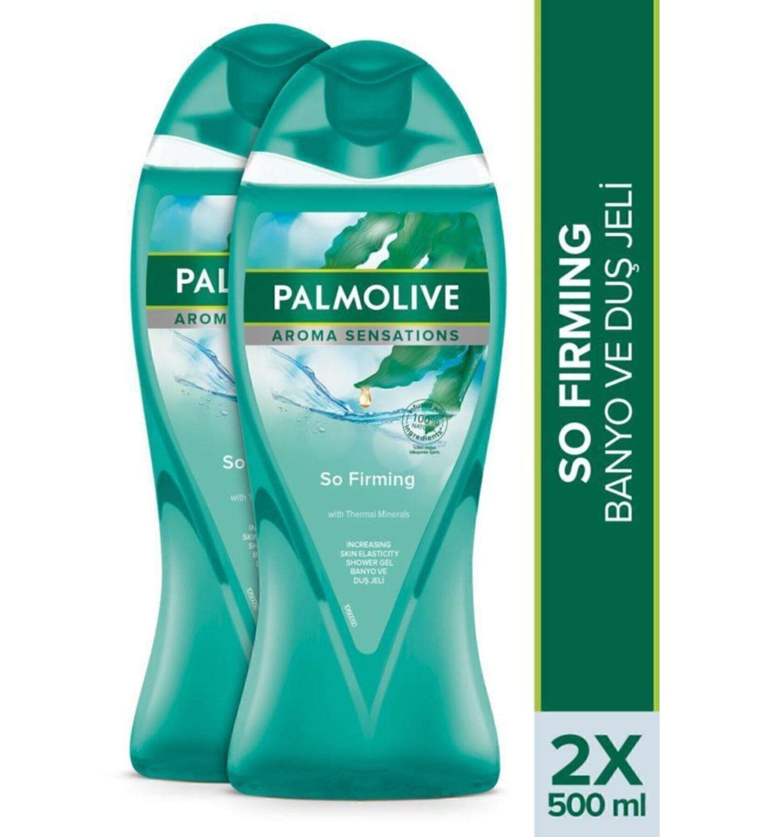 Palmolive Aroma Sensations So Firm Skin Helping Bath and Shower Gel 2x 500 ml - Buy Online on GoSupps.com