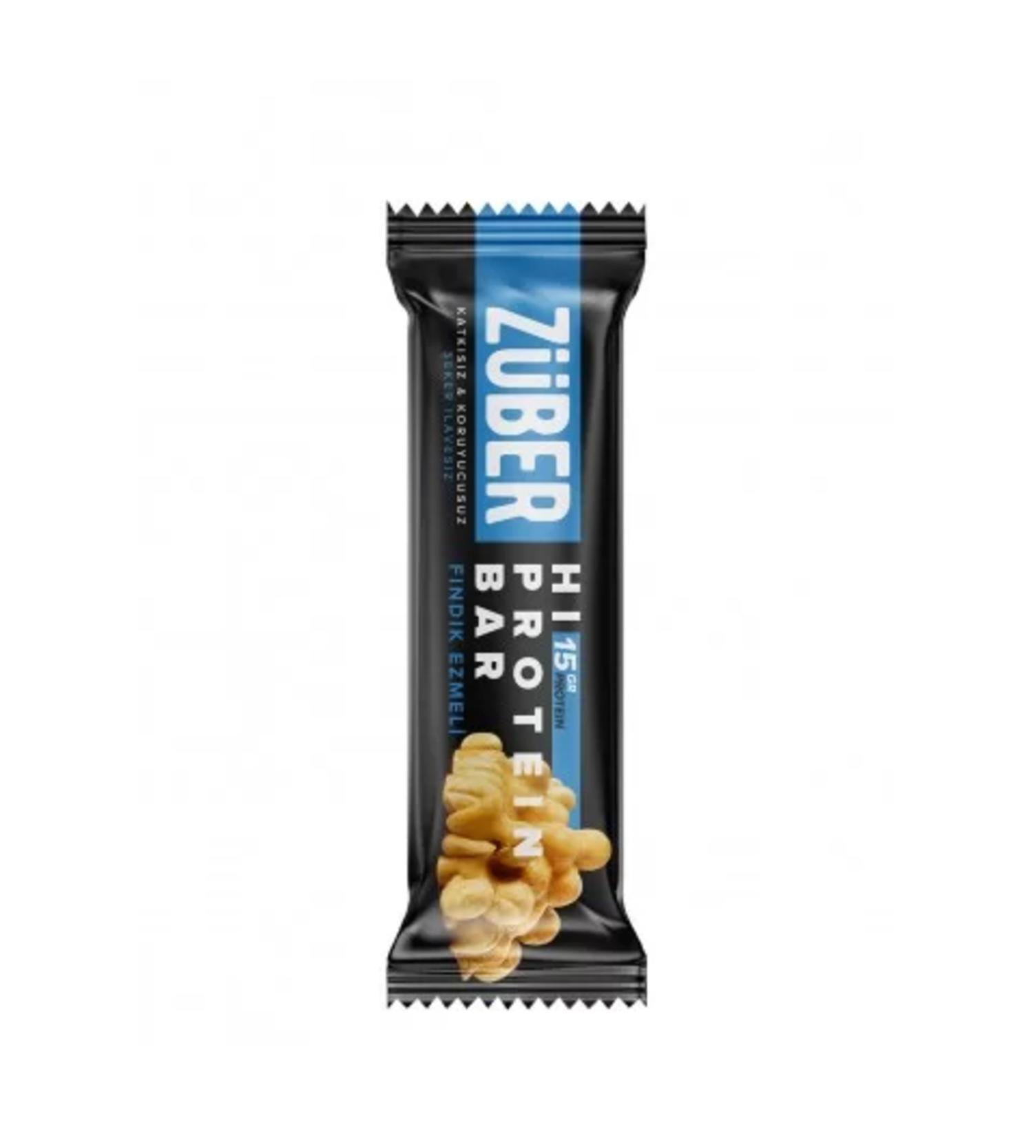 Z ber Hazelnut Paste High Protein Bar 45gr (SINGLE)
