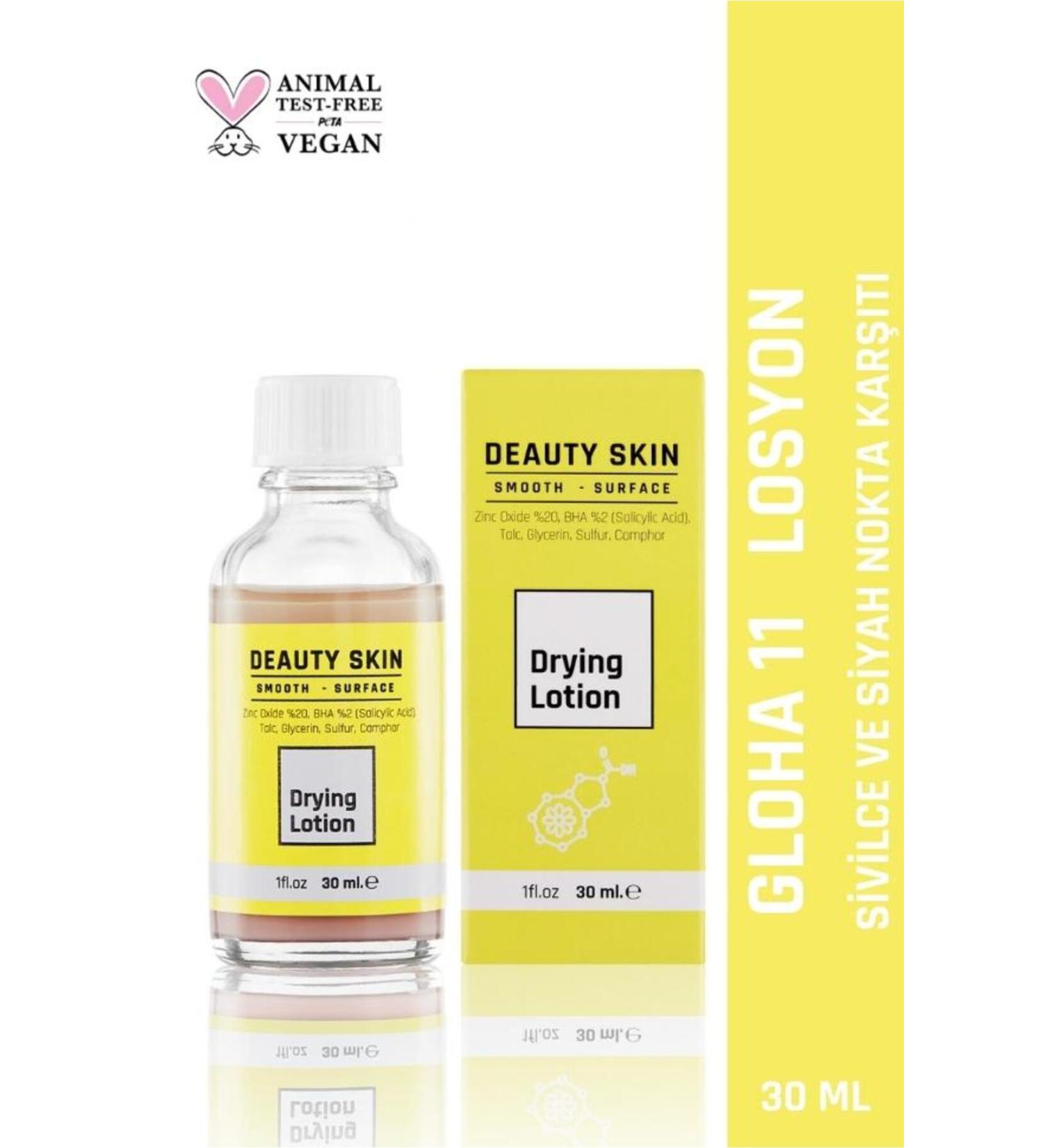DEAUTY SKIN Gloha 11 - Acne and Blackhead Drying Lotion - 30 ml - Buy Online on GoSupps.com