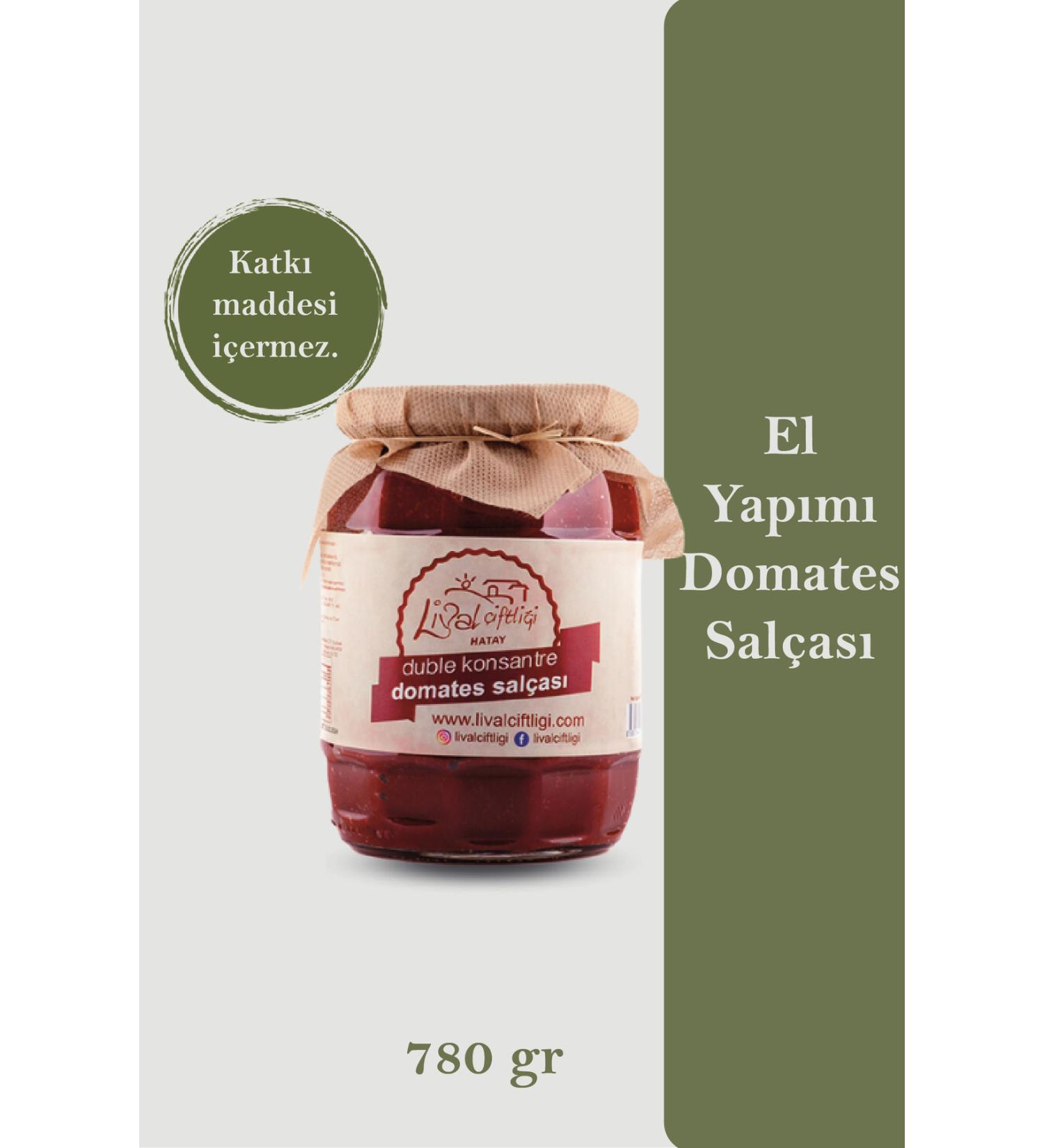 L VAL FARM Lival Hatay Handmade Tomato Paste 780 gr Glass - Buy Online on GoSupps.com