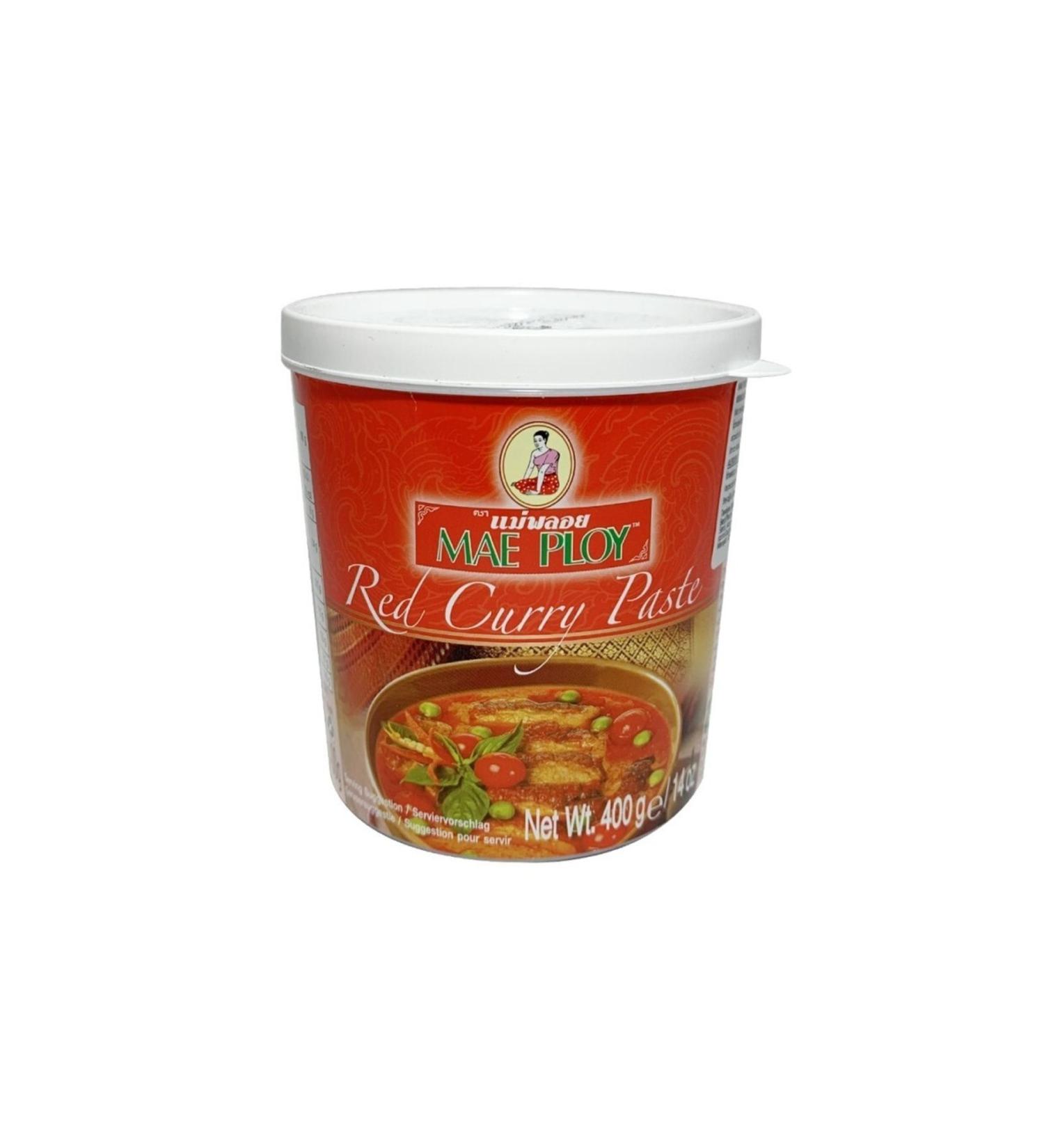 Mae Ploy Red Curry Paste 400g Red Curry Paste Expiry Date: 05/02/2026