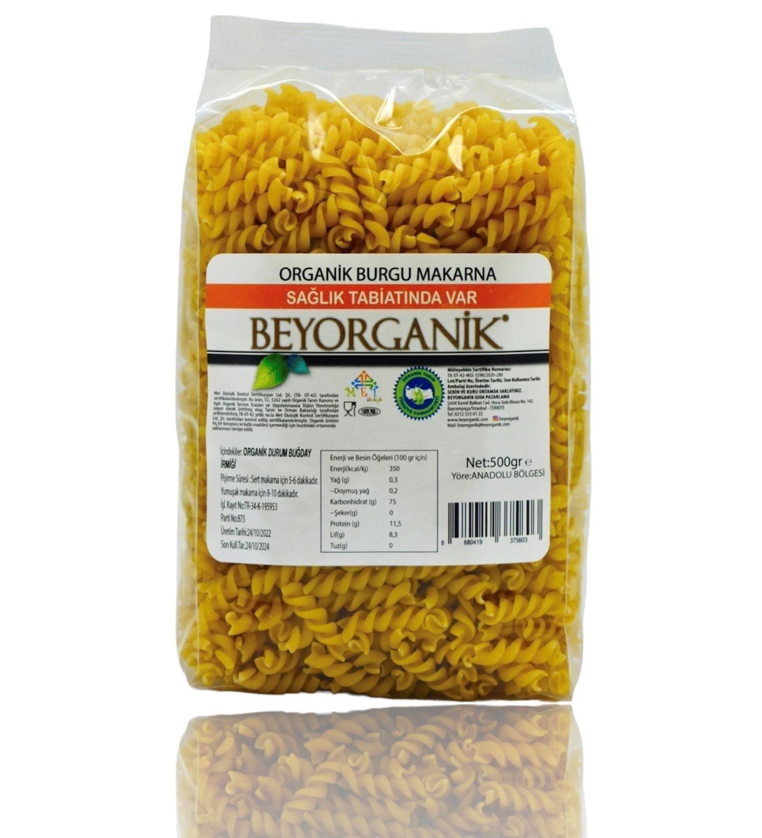 BEYORGANIC 500 gr Spiral Pasta