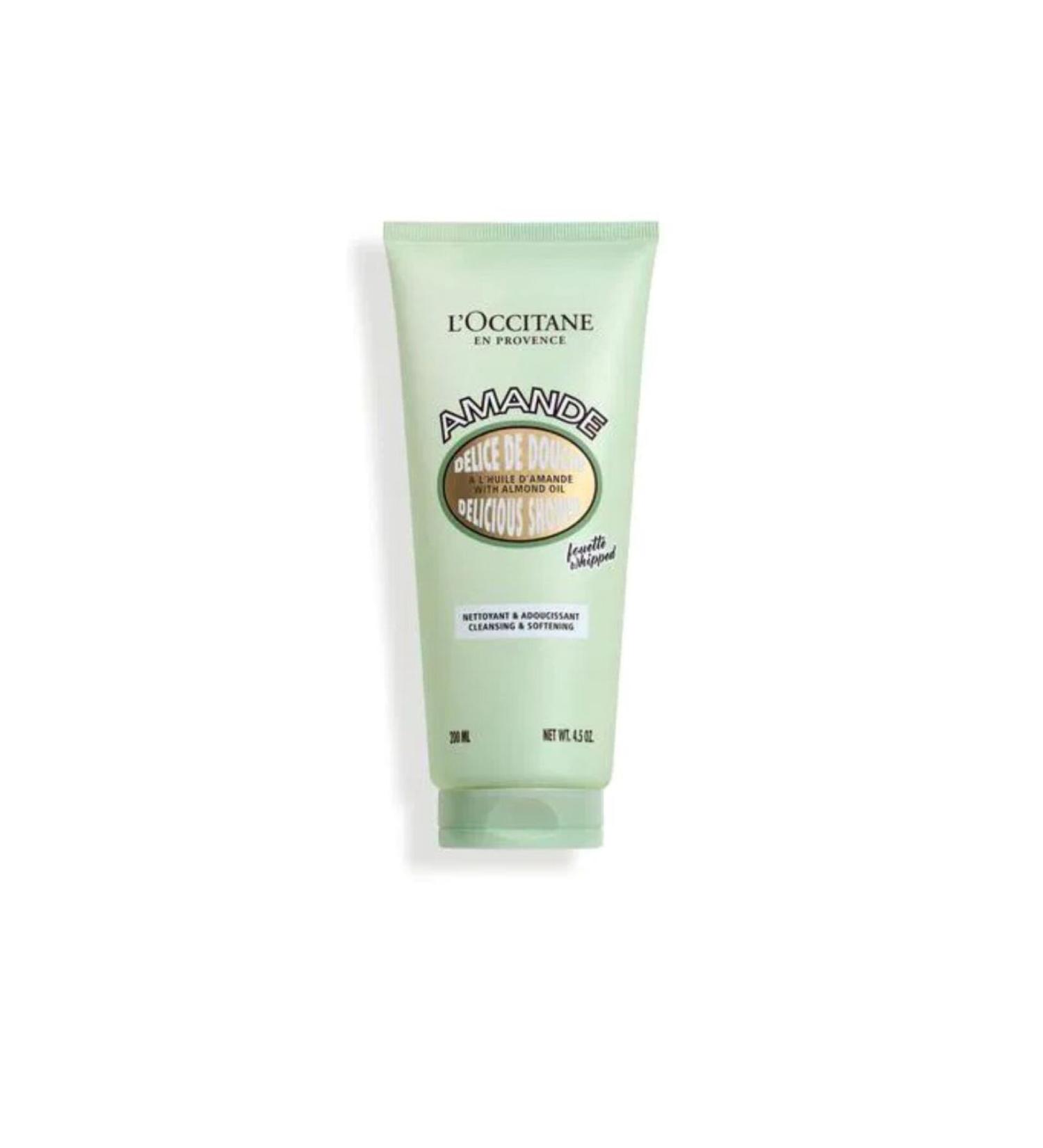 L'Occitane Almond Whipped Shower Cream - Almond Shower Cream 200 ML