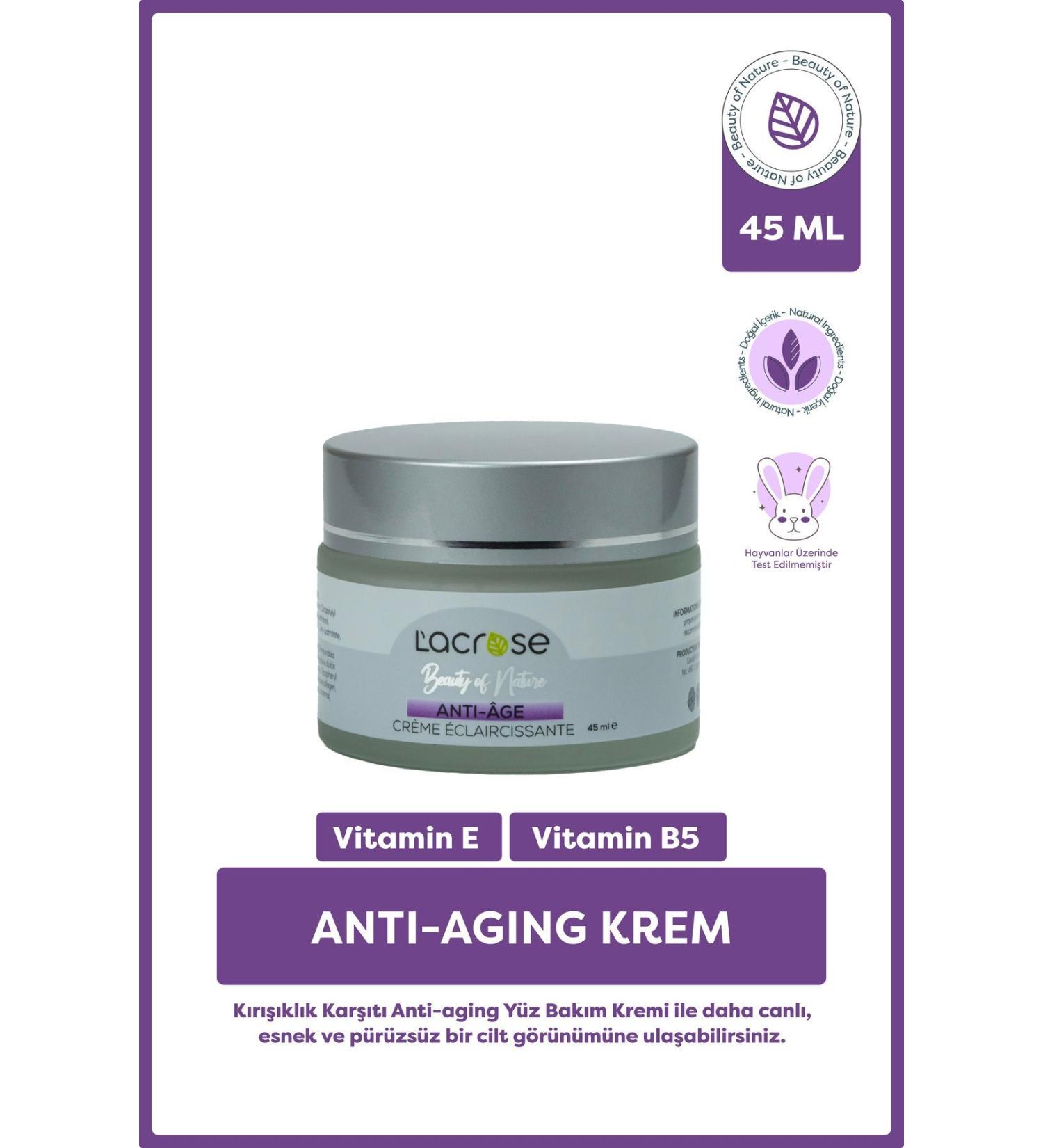 L'ACROSE Anti-Aging Cream - Anti-aging Cream - 45 ml - Buy Online on GoSupps.com