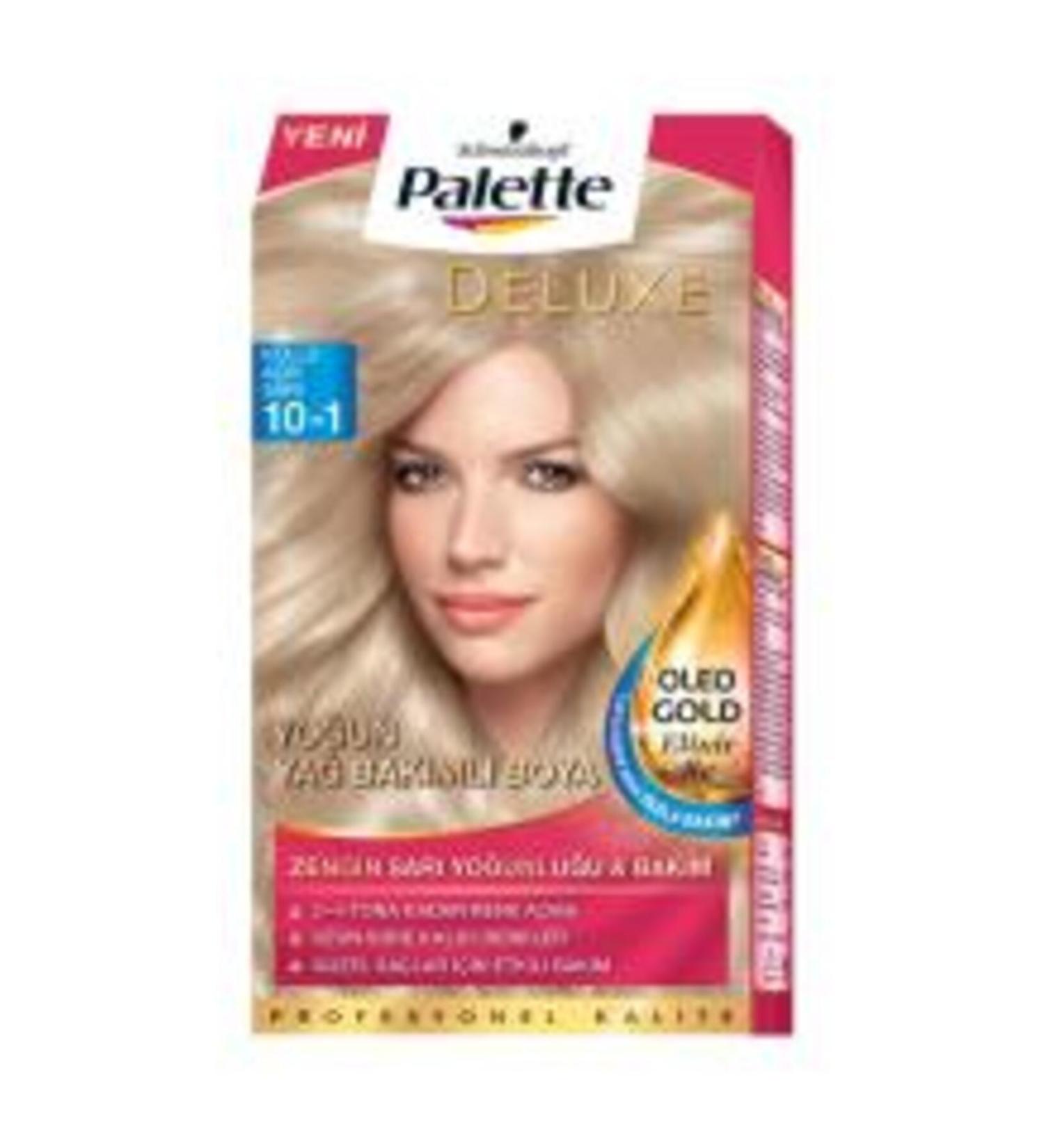 Palette Deluxe 10-1 Ash Light Blonde Hair Dye (SINGLE)