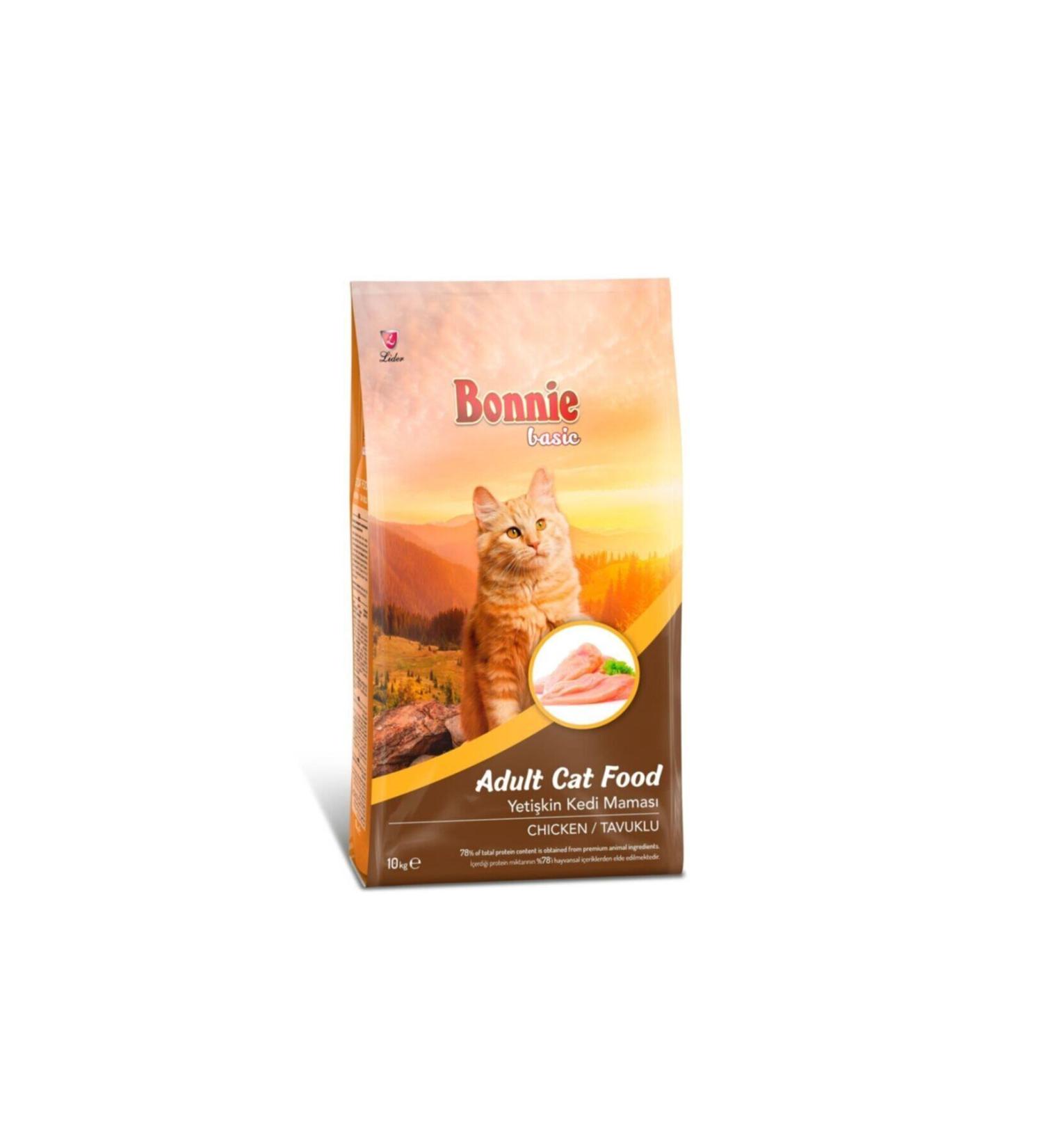 Bonnie Chicken Dry Cat Food 10 Kg