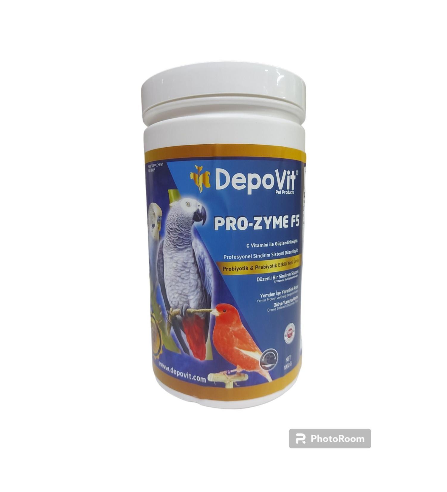 DEPOVIT Depovit pro zym f5 probiotic for exotic birds 1 kg - Buy Online on GoSupps.com