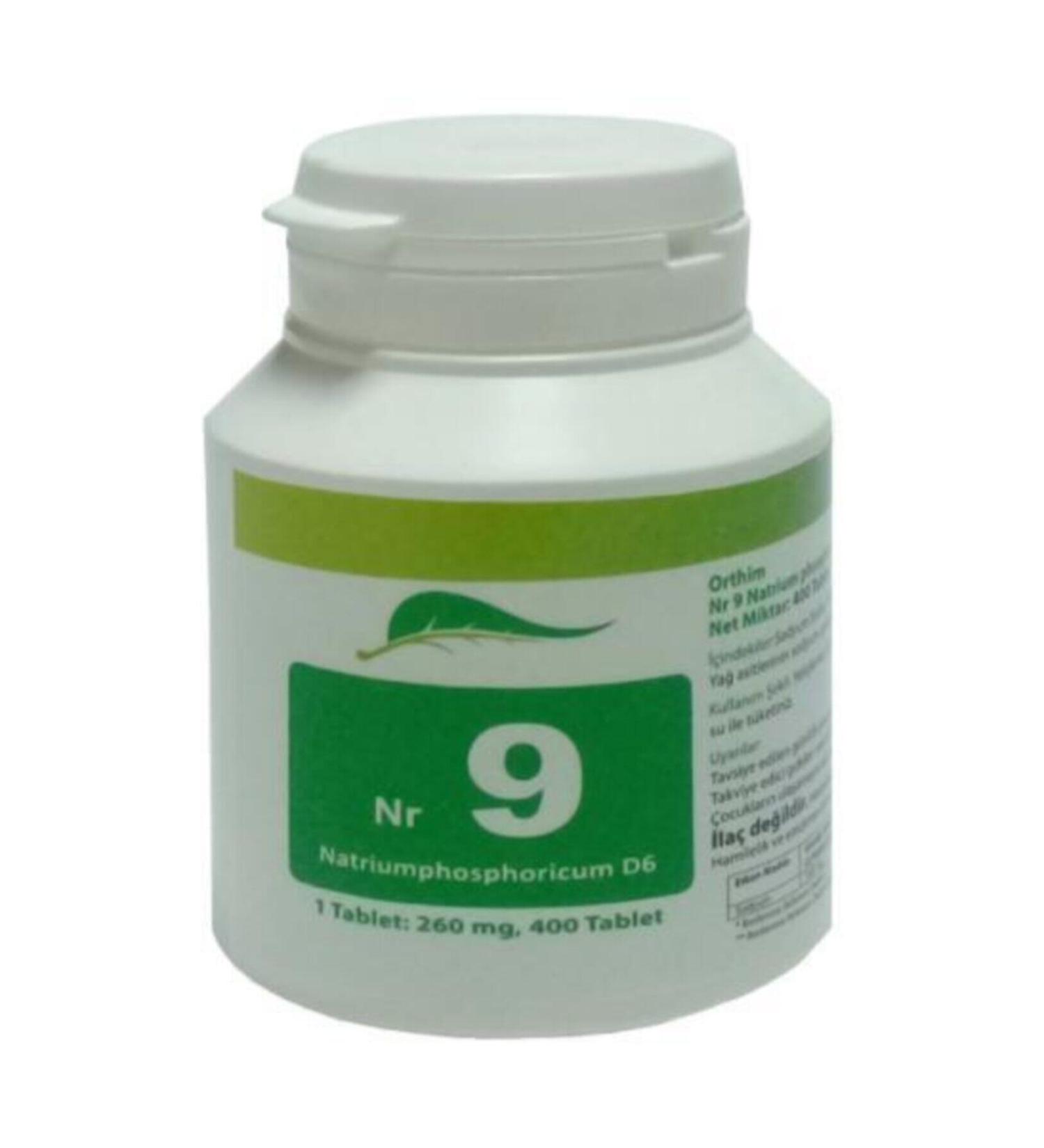 Sch ssler Dr Salts Nr:9 Natrium Phosphoricum 400 Tablets