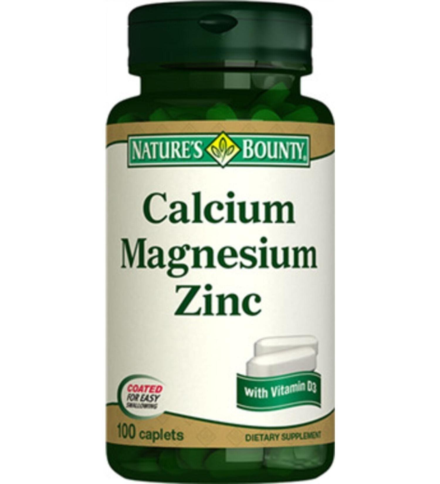 Nature's Nb Calcium Magnesium Zinc 100 Tablets