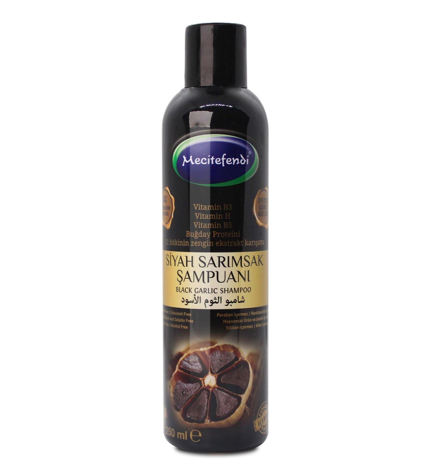 Mecit Efendi Black Garlic Shampoo 250 ml