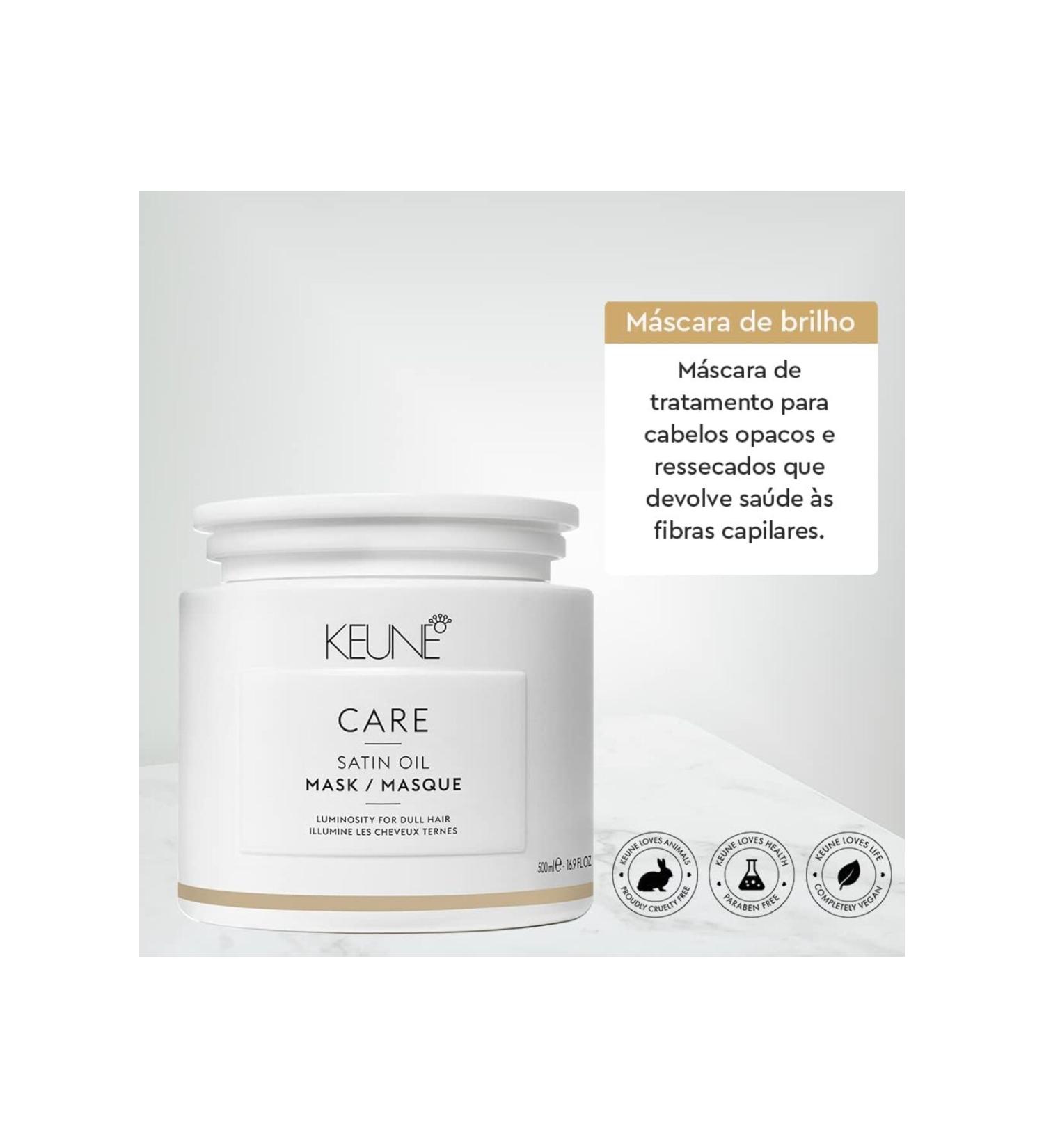 Keune Satin Oil Dry and Lifeless Hair Rich Mineral Hair Care Mask 500 ml/GEM100255865-853FFF3