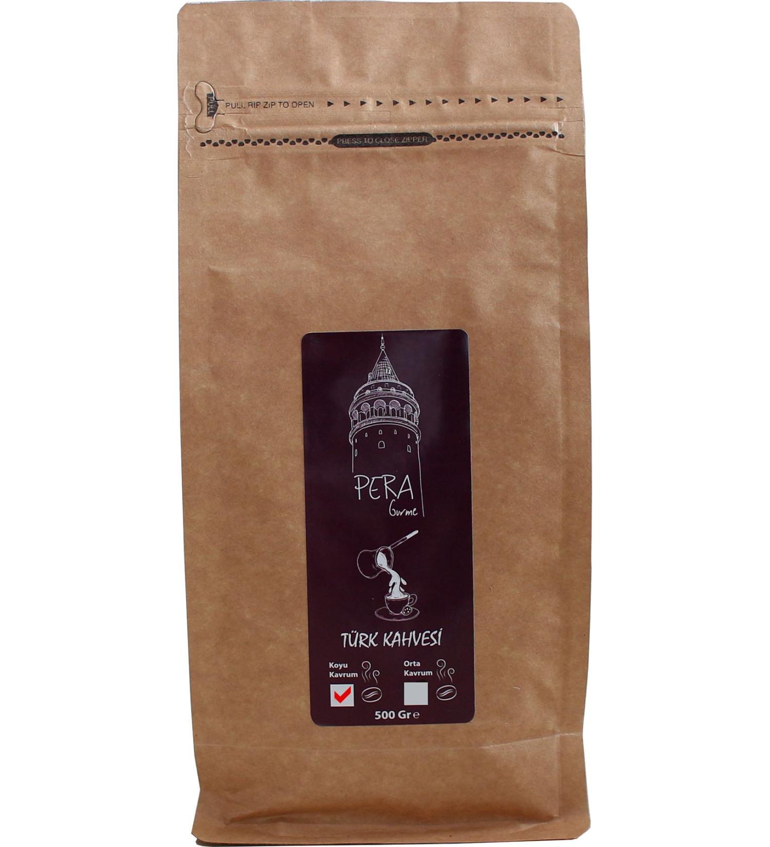 PERA GURME Turkish Coffee 500gr Dark Roast