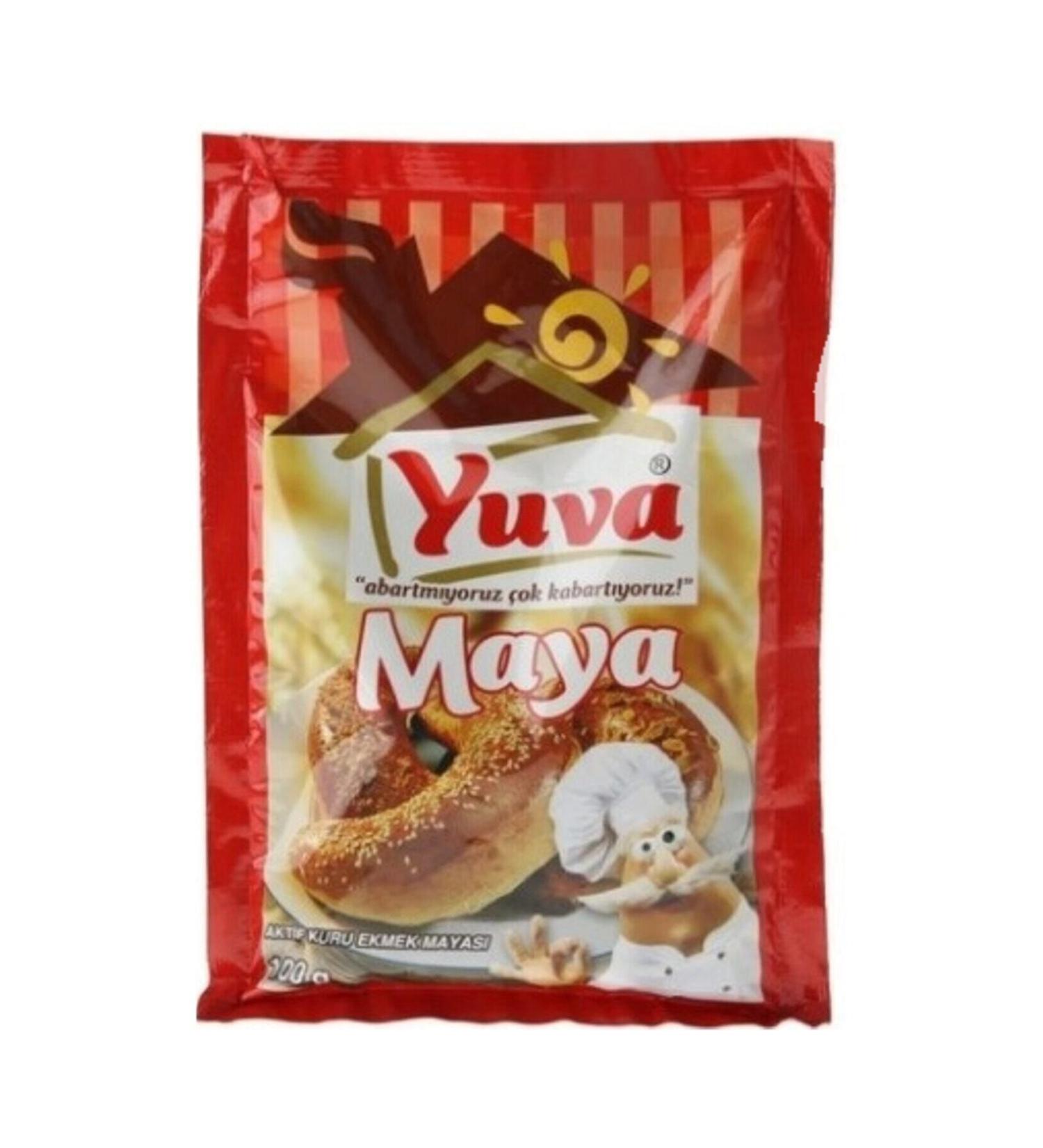 YUVA Maya Active Dry Dough Yeast 100 gr x 10 Pieces