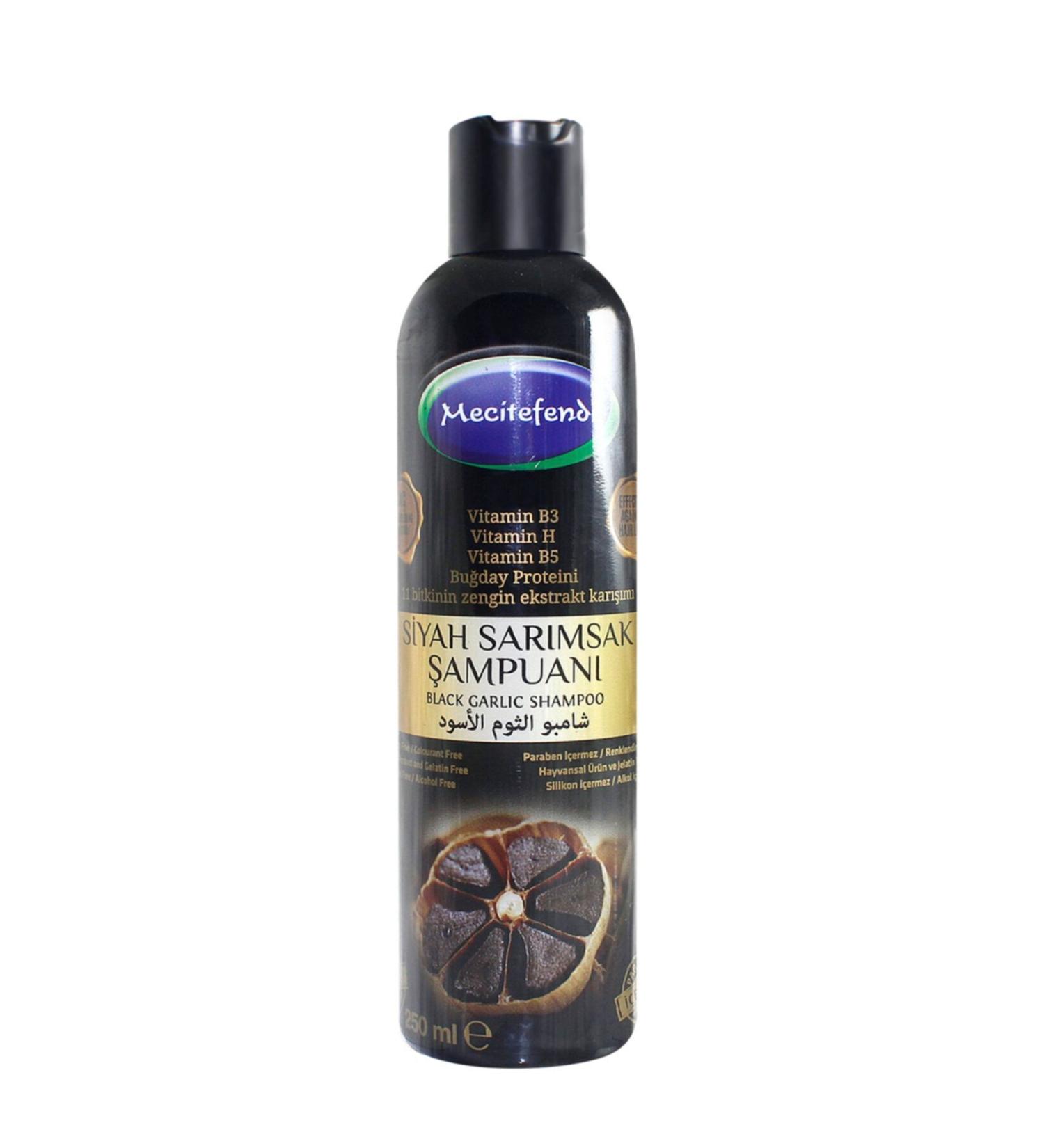 Mecit Efendi Black Garlic Shampoo 250 ml