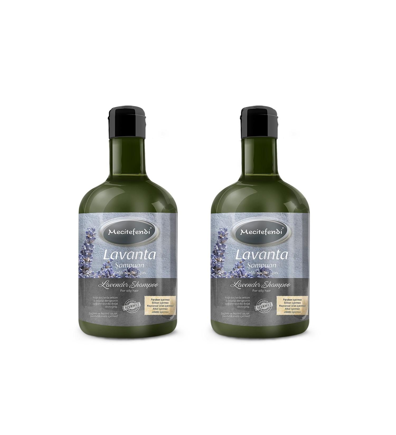 Mecit Efendi Lavender Essence Shampoo 400 ml 2 Li
