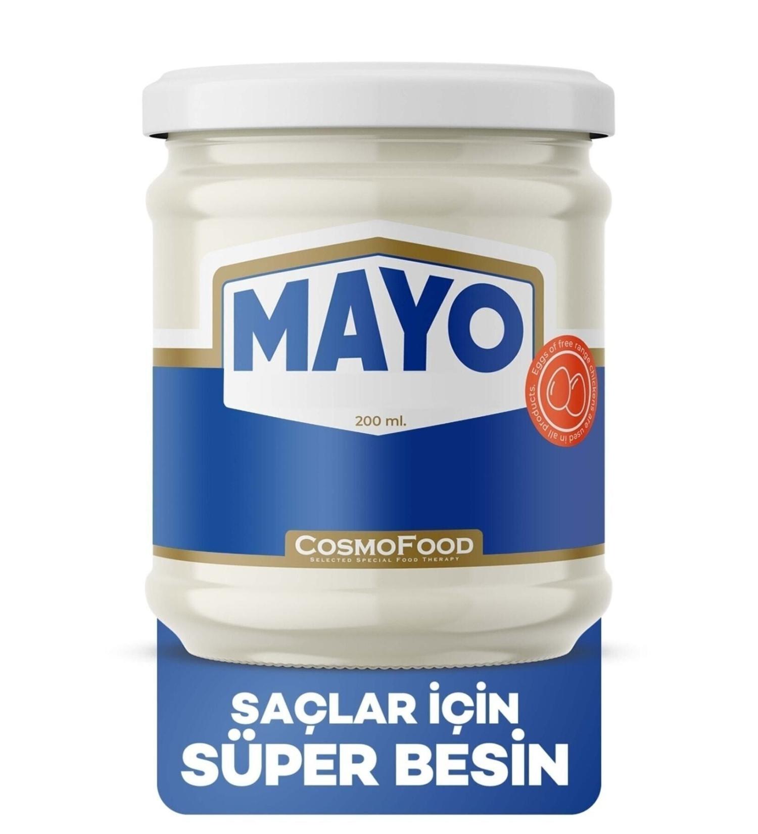 CosmoFood Mayonnaise Hair Hair Mask 200 ml Hair Growth Care - Buy Online on GoSupps.com