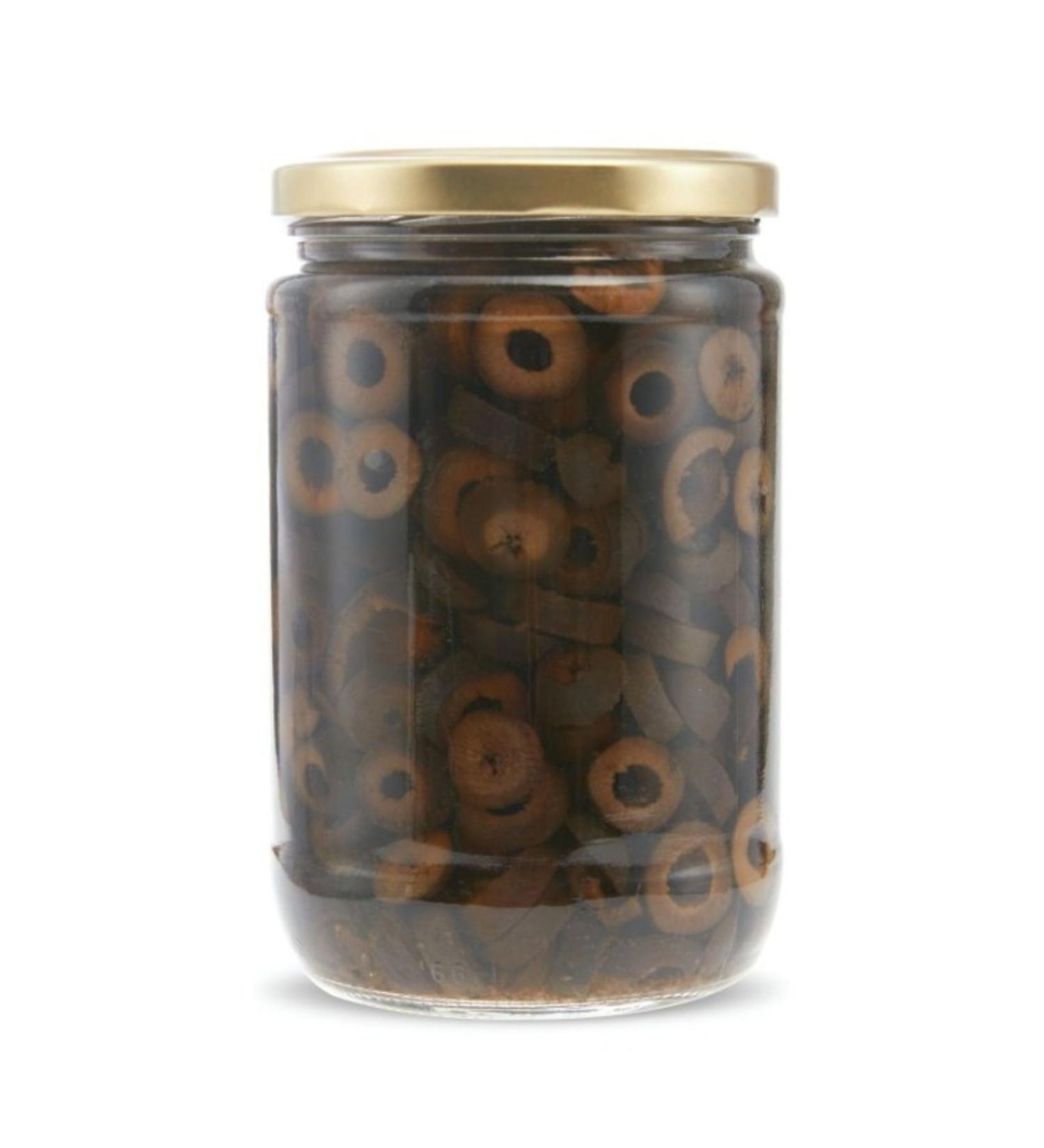 asaf Sliced Black Olives 1 Kg