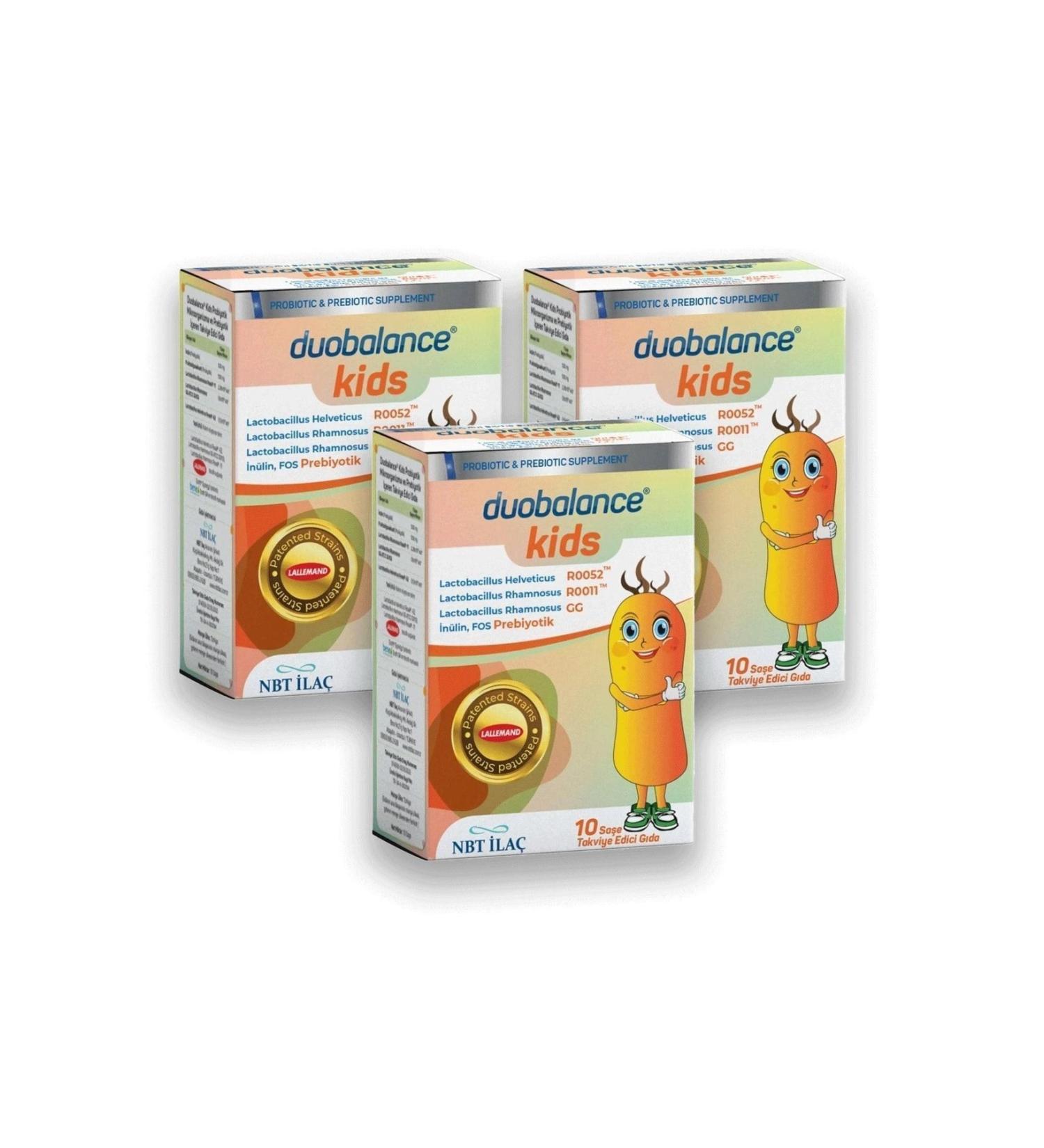 Nbt la Duobalance Kids 10 Sachets 3 Pieces