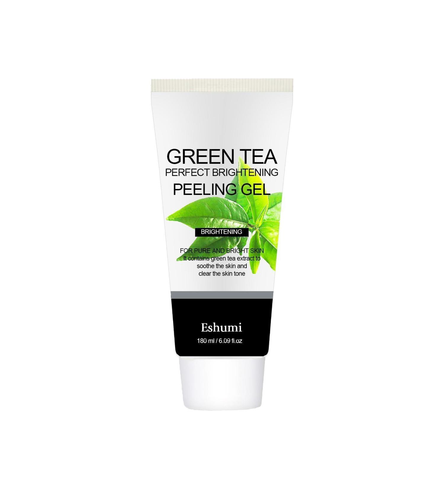 ESHUM Anti-Acne Brightening Green Tea Peeling Gel - Buy Online on GoSupps.com