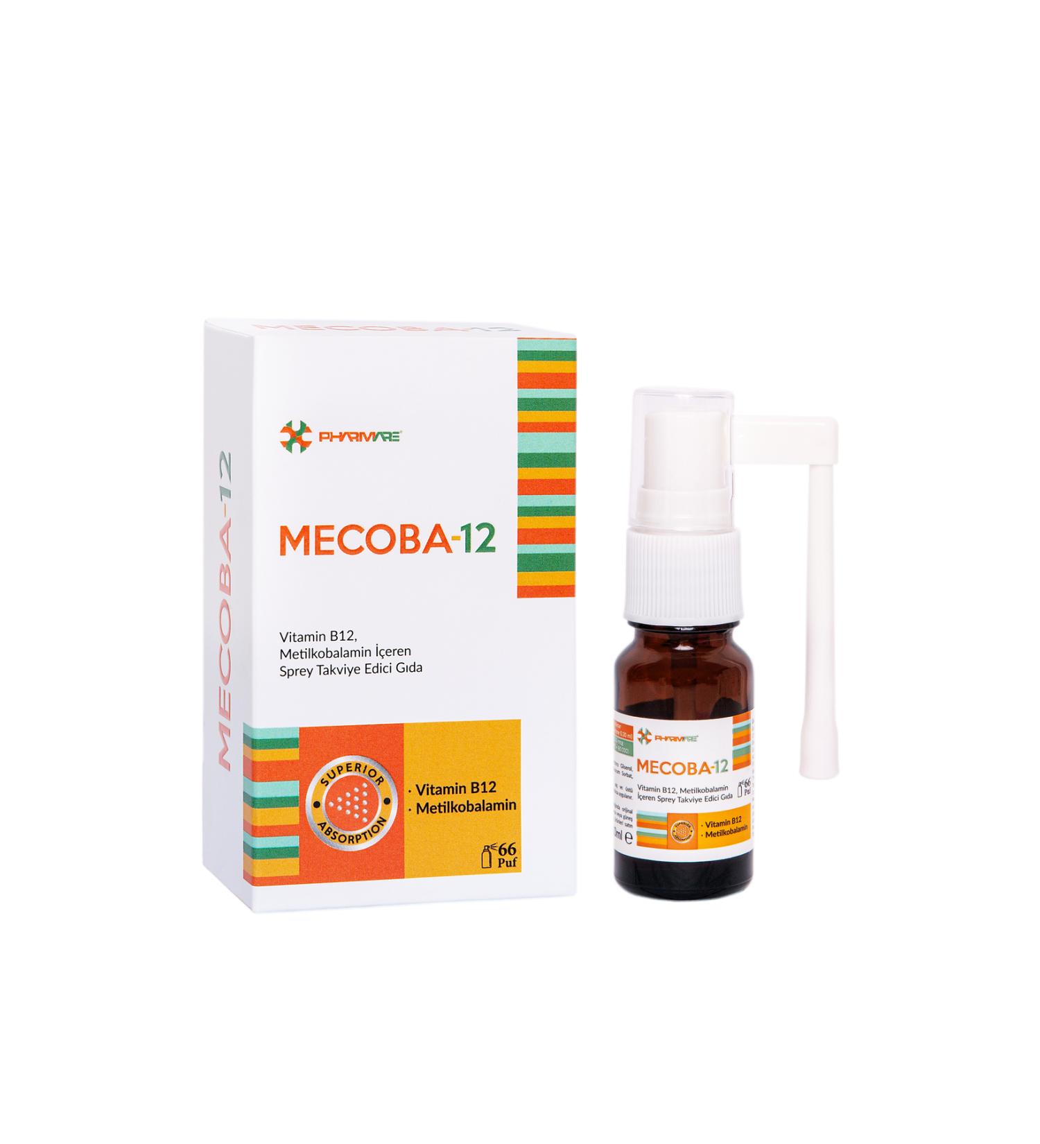 pharmare MECOBA-12 Vitamin B-12 Spray