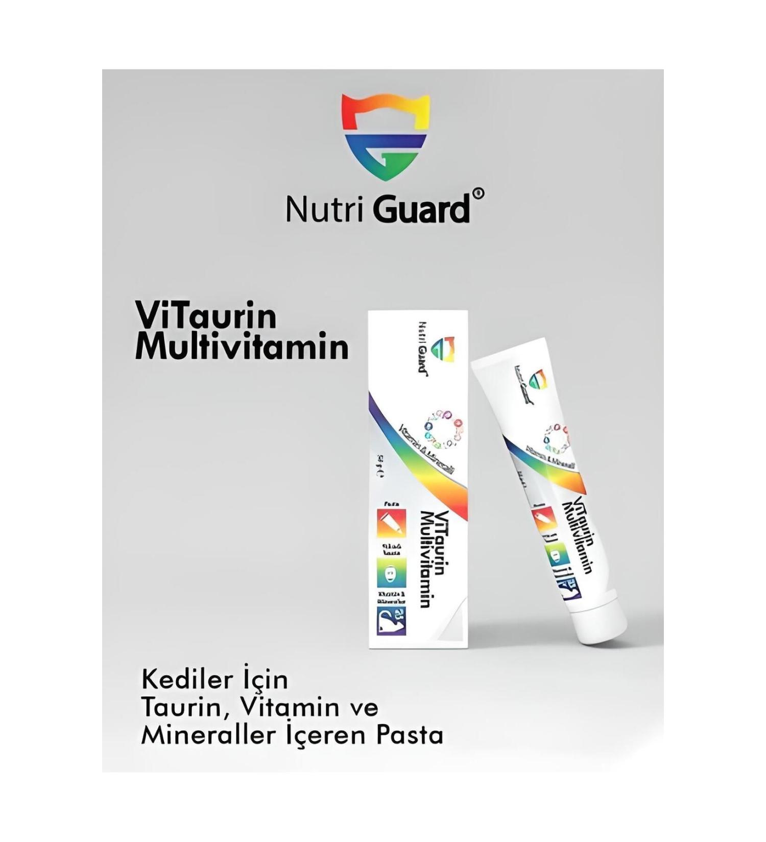 nutri guard Vitaurin Multi Vitamin Paste Containing Taurine Vitamins and Minerals for Cats