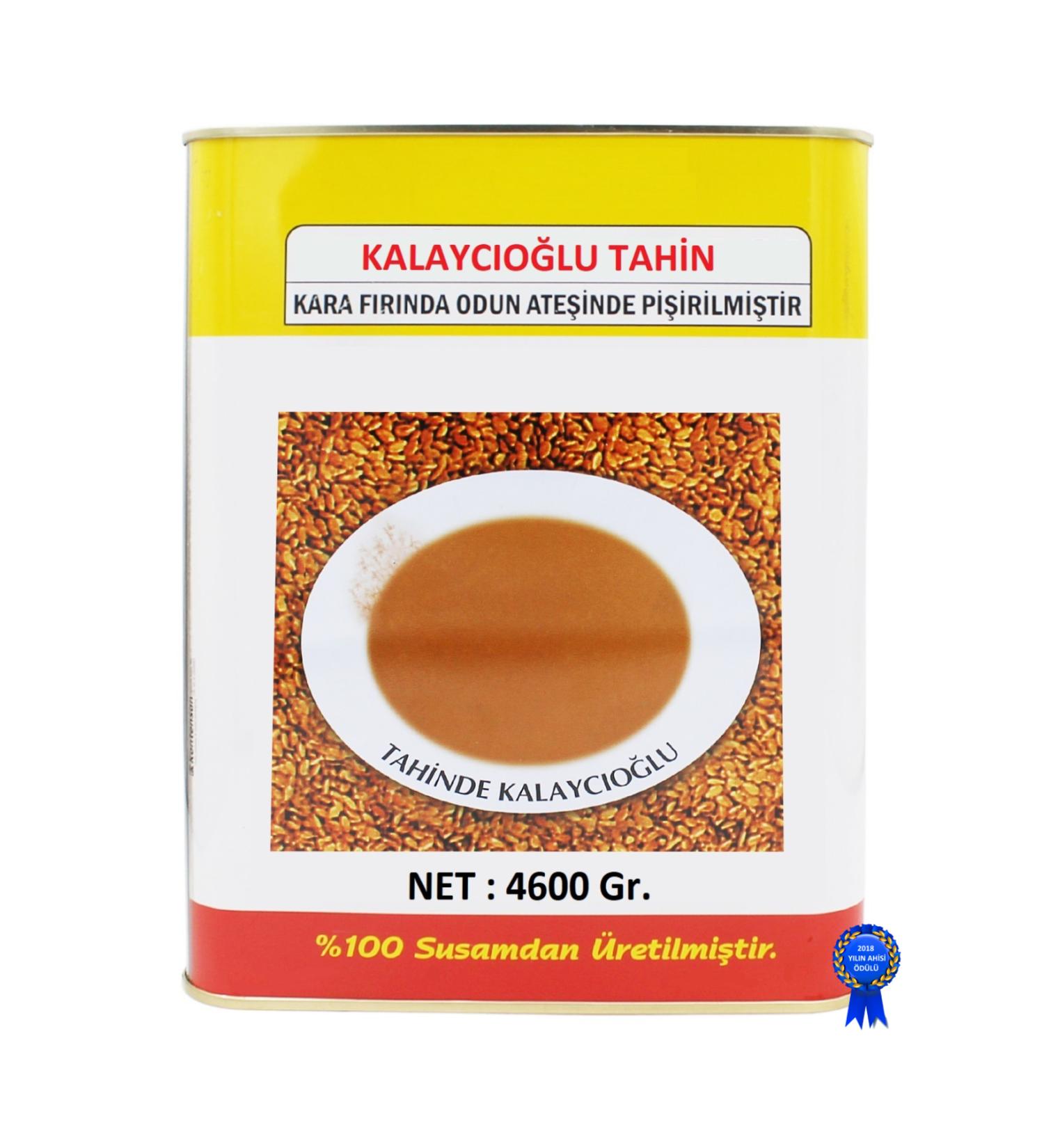 Kalayc o lu Whole Wheat Tahini 4600 Gr. Tin