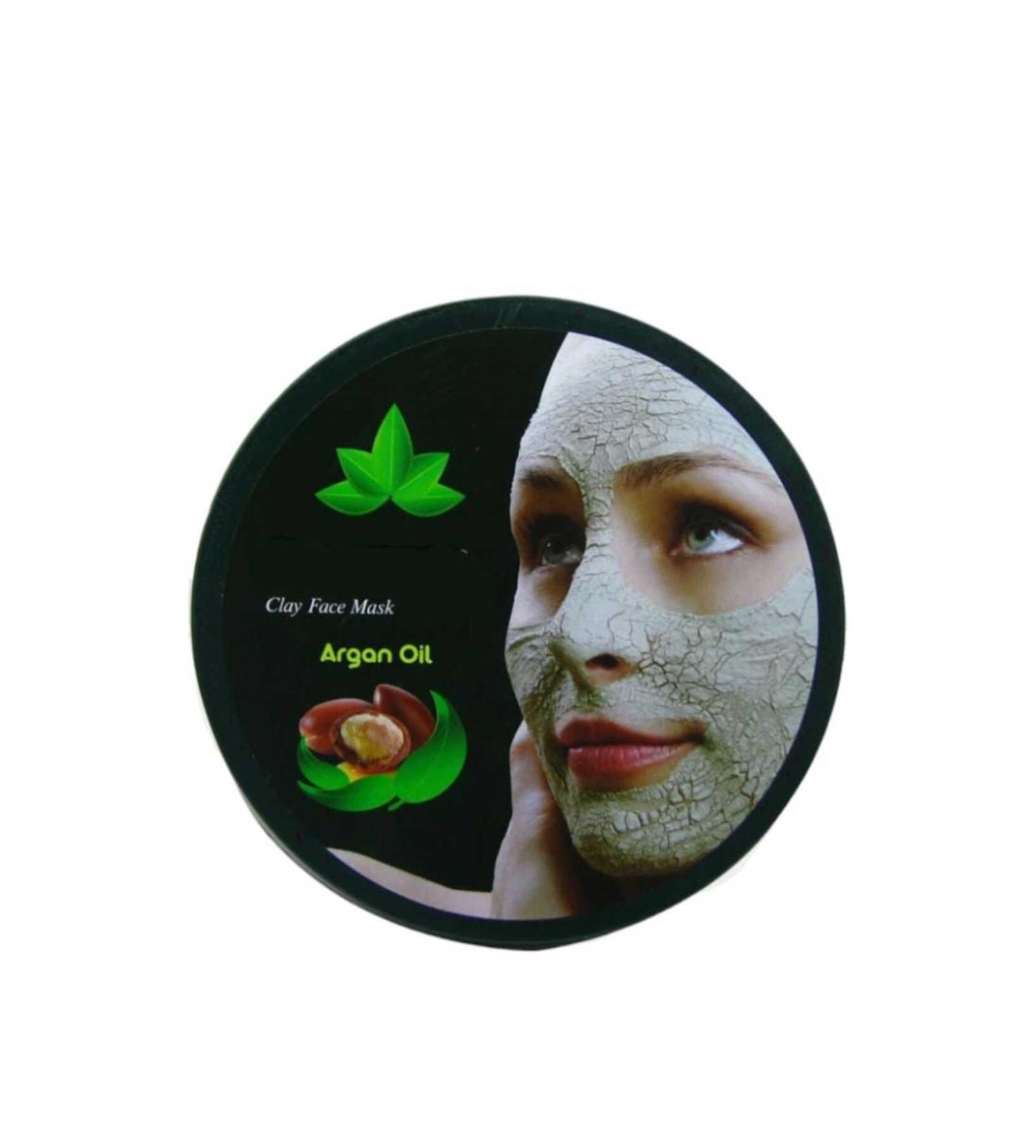 the winner shop Zenix Argan Oil Clay Mask Deep Cleansing + Whitening Effect Anti-Acne Blackhead 350gr