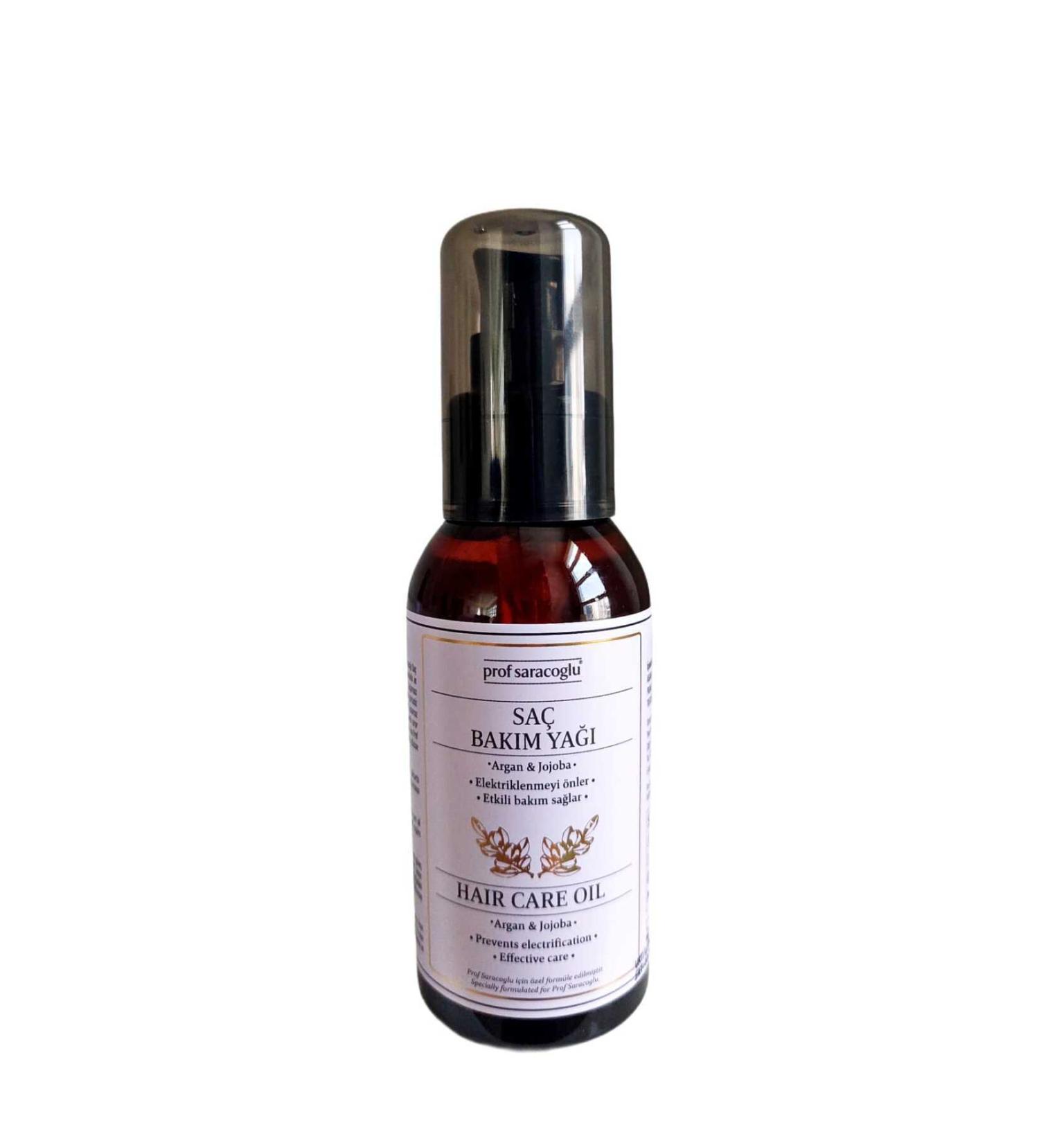 Prof Saracoglu Argan Jojoba Hair Care Oil Herbal Content 100 ml - Buy Online on GoSupps.com