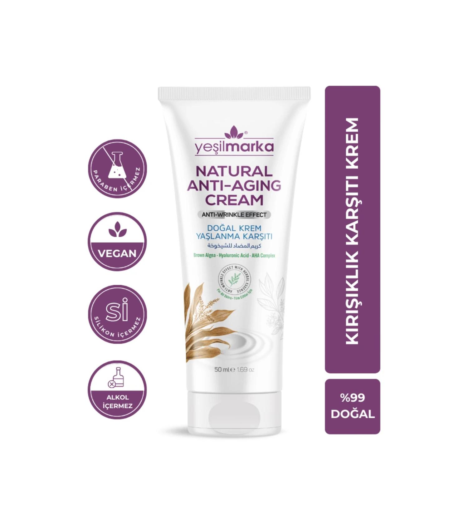 Ye ilmarka Natural Anti-Aging and Anti-Wrinkle Cream - Rejuvenating Effect 50 ml - Buy Online on GoSupps.com