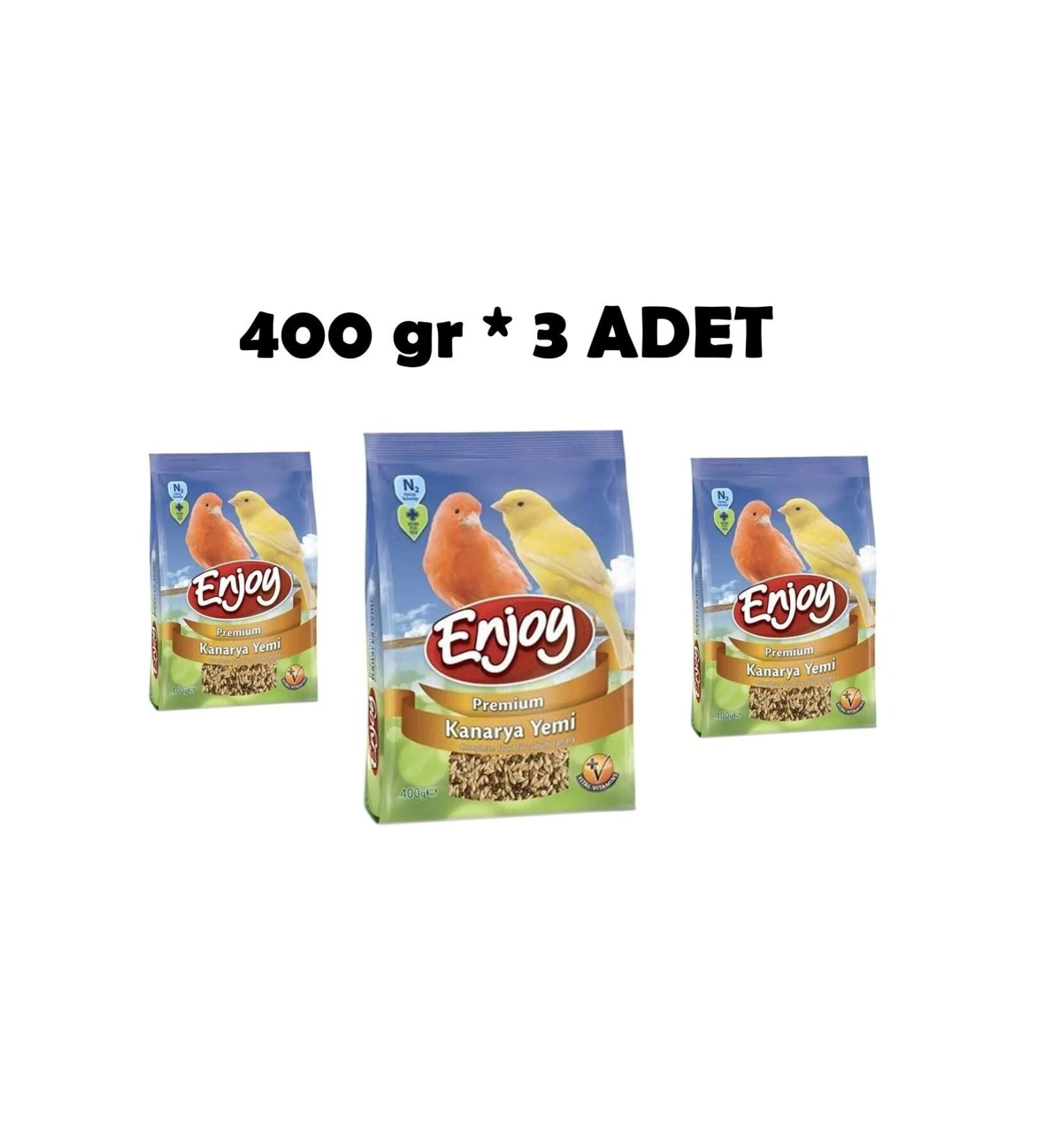 Enjoy Canary Food 400gr * 3 Packs