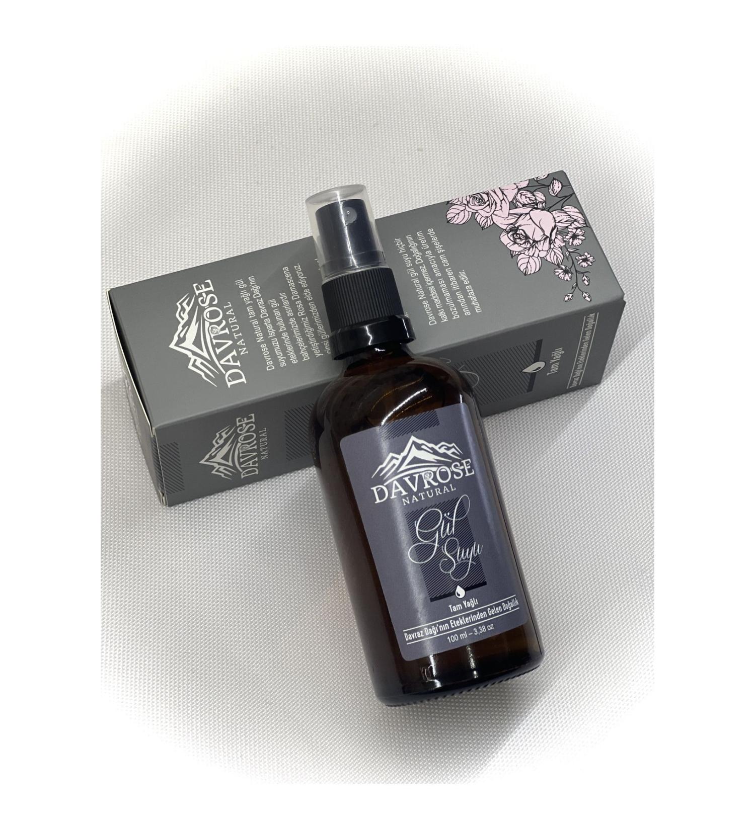 Davrose Natural Natural Full Oil Rose Water 100ml