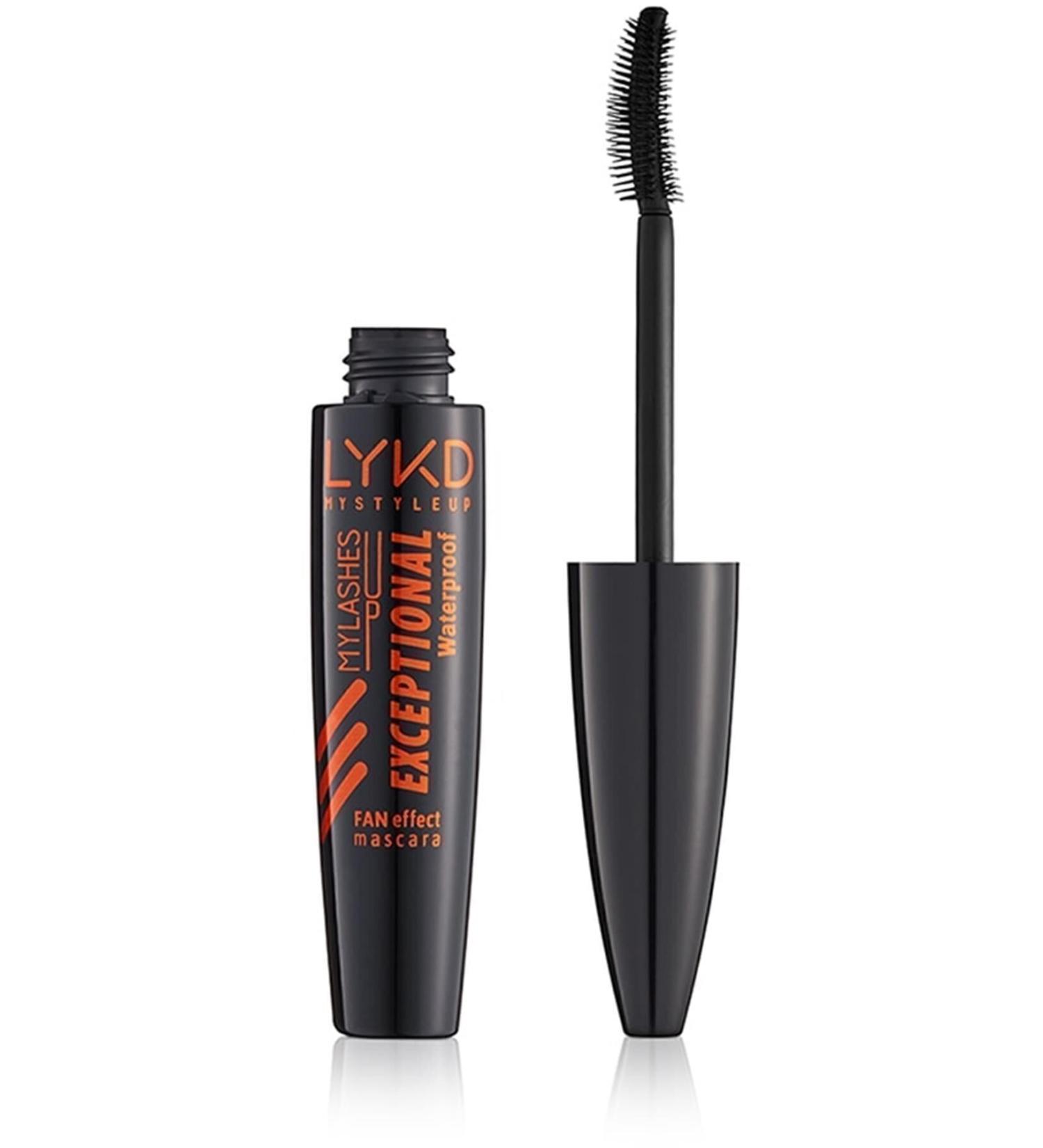 lykd Brand: Exceptional Fan Effect & Curl Waterproof Mascara - Fan Effect and Curling Water