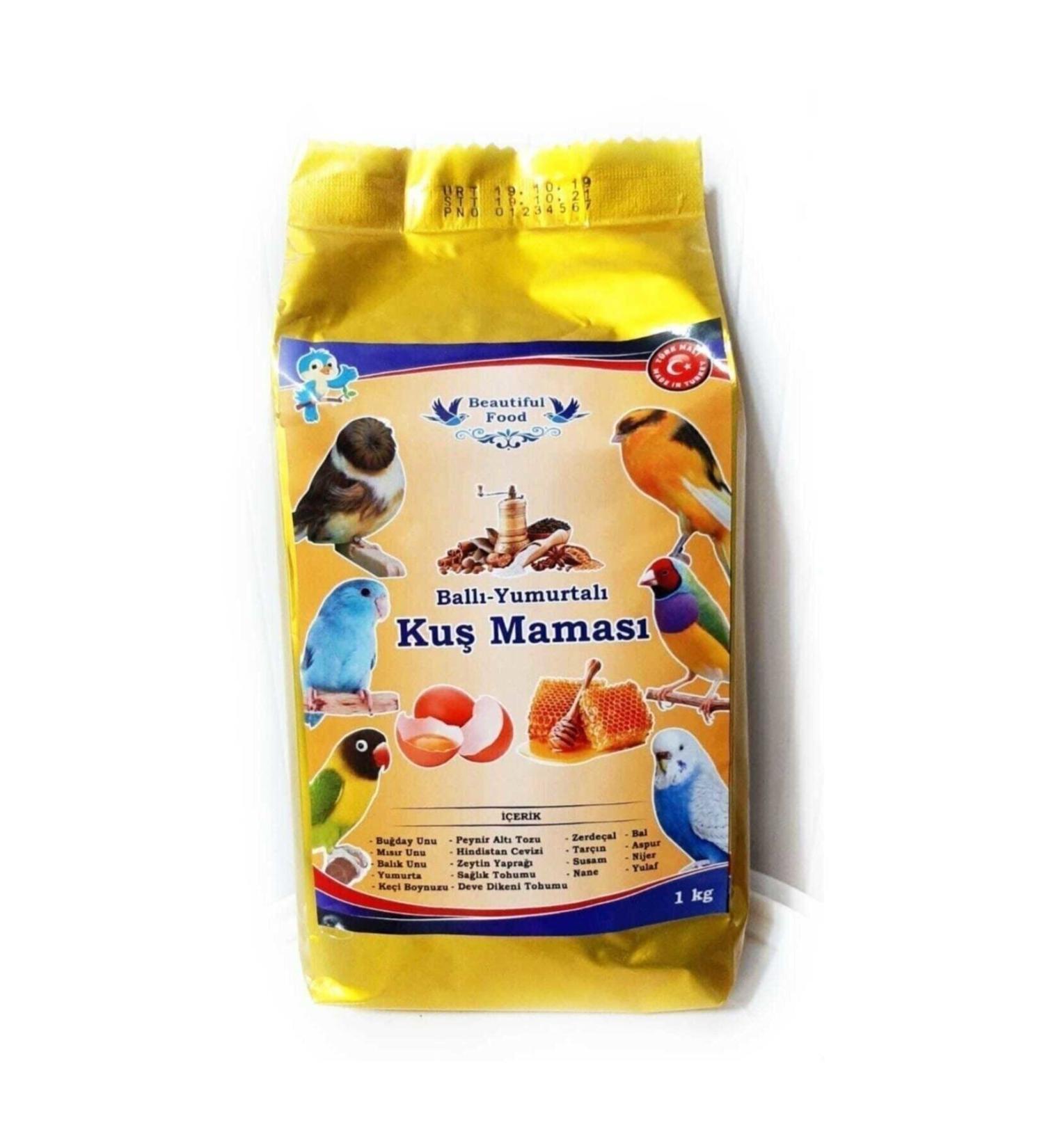 BEAUTIFUL BIRD Beautiful Food Honey Egg Bird Food Bird Food 500 gr