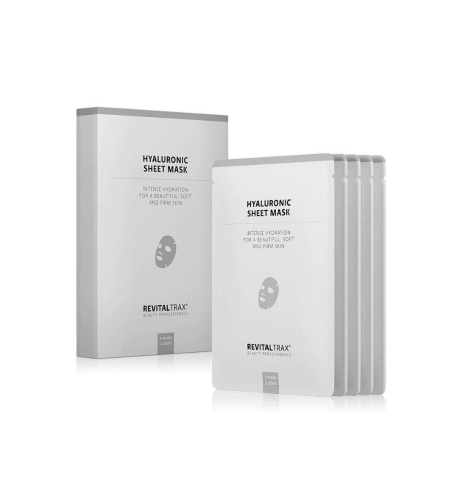 RevitalTrax Hyaluronic Face Mask 5X25ml - Buy Online on GoSupps.com