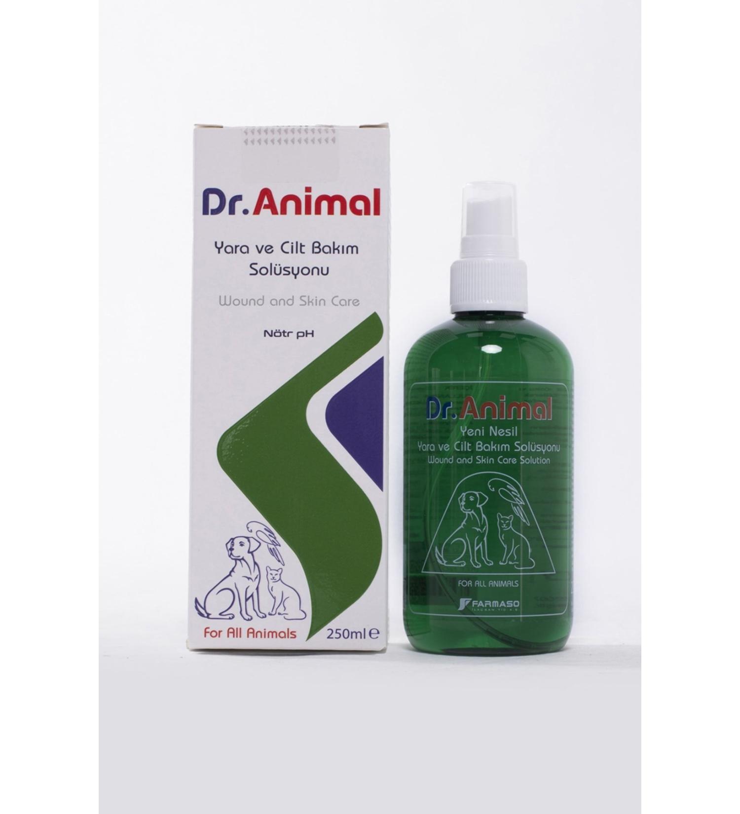 Dr. Animal Dr.animal Wound and Skin Care Solution Neutral Ph 250ml - Buy Online on GoSupps.com