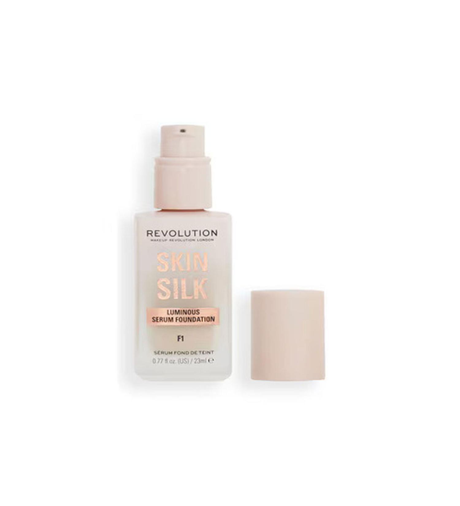 Revolution Skin Silk Serum Foundation F1 - Buy Online on GoSupps.com