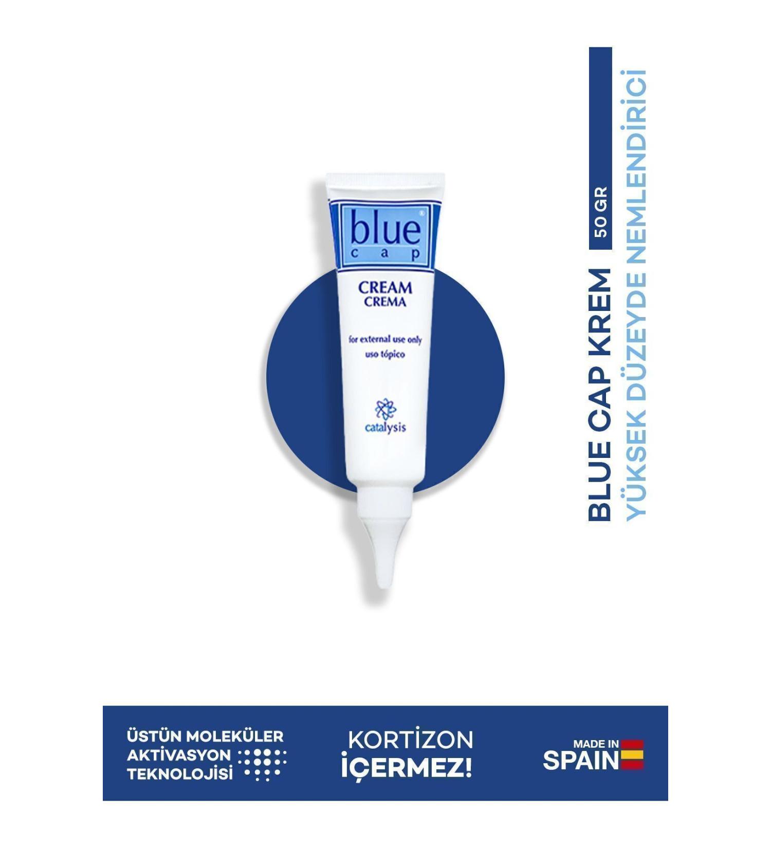 Blue Cap Cream 50 Gr. - Without cortisone - Buy Online on GoSupps.com
