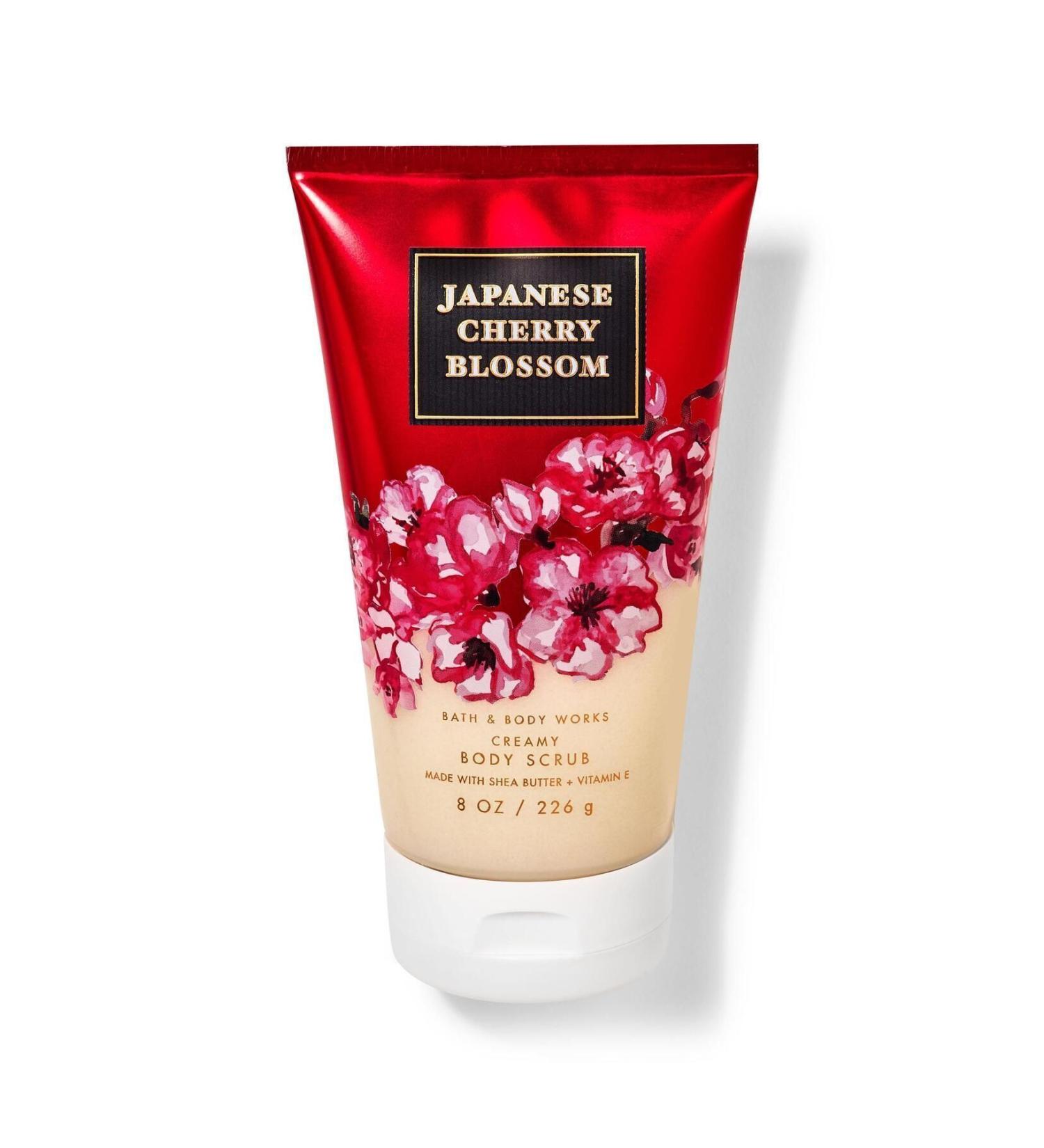 Bath & Body Works Japanese Cherry Blossom eker Taneli V cut Peelingi 226 G - Buy Online on GoSupps.com