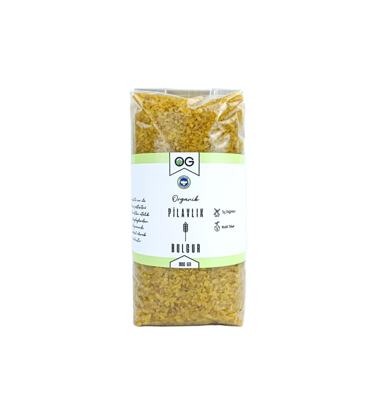 OG natural Organic Bulgur for Rice 800 Gr