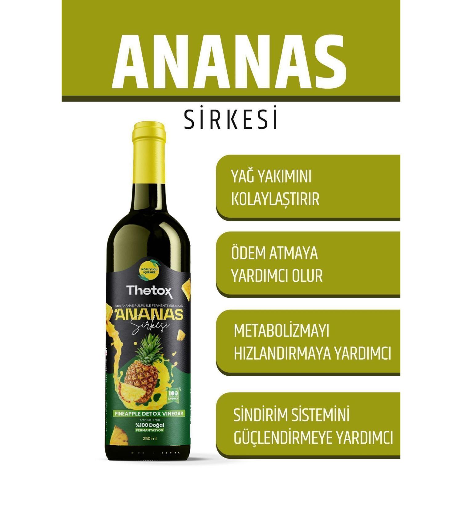 THETOX Detox Vinegar Helps to Eliminate Edema and Lose Weight Natural Weight Loss Method Detox Vinegar - Buy Online on GoSupps.com