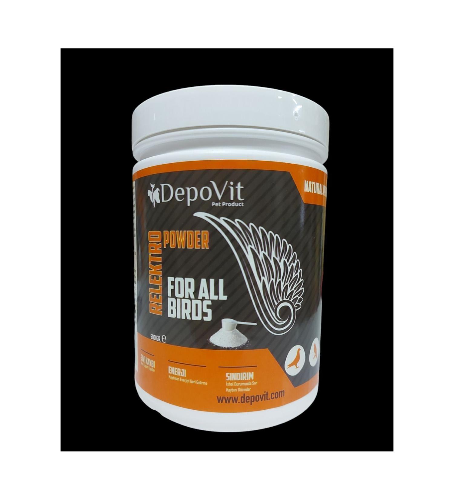 DEPOVIT Re Electrolyte Powder (500 GR) For Pigeons and All Poultry - Buy Online on GoSupps.com