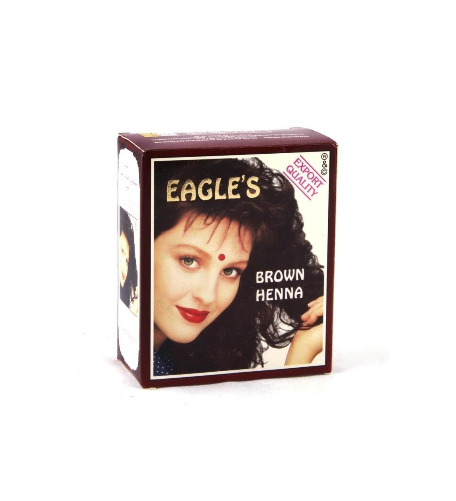 Eagles Brown Henna Indian Henna 6 Pack