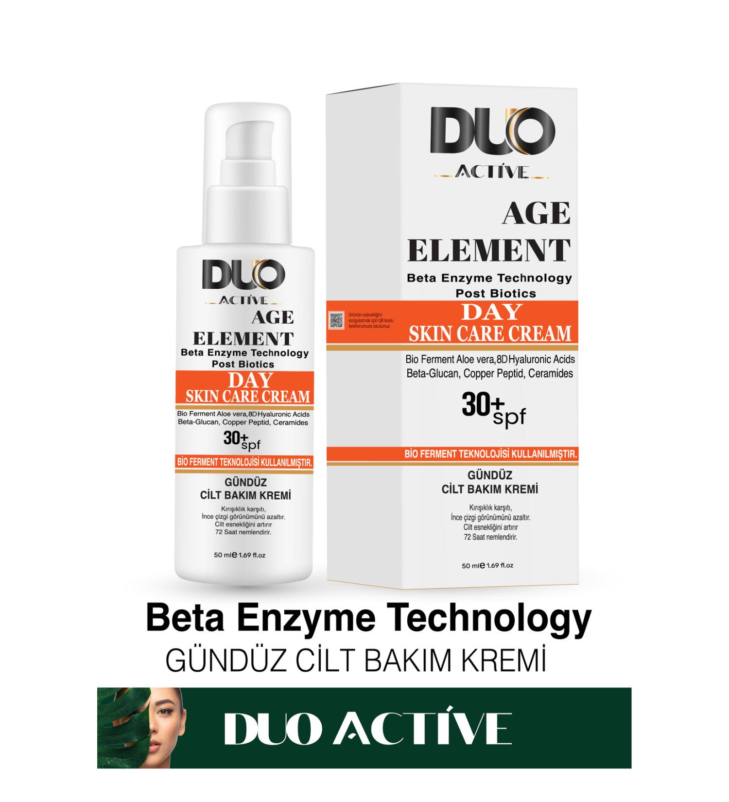 DUO ACTIVE Age Element Age Expert Anti-Aging Skin Care Cream Day
