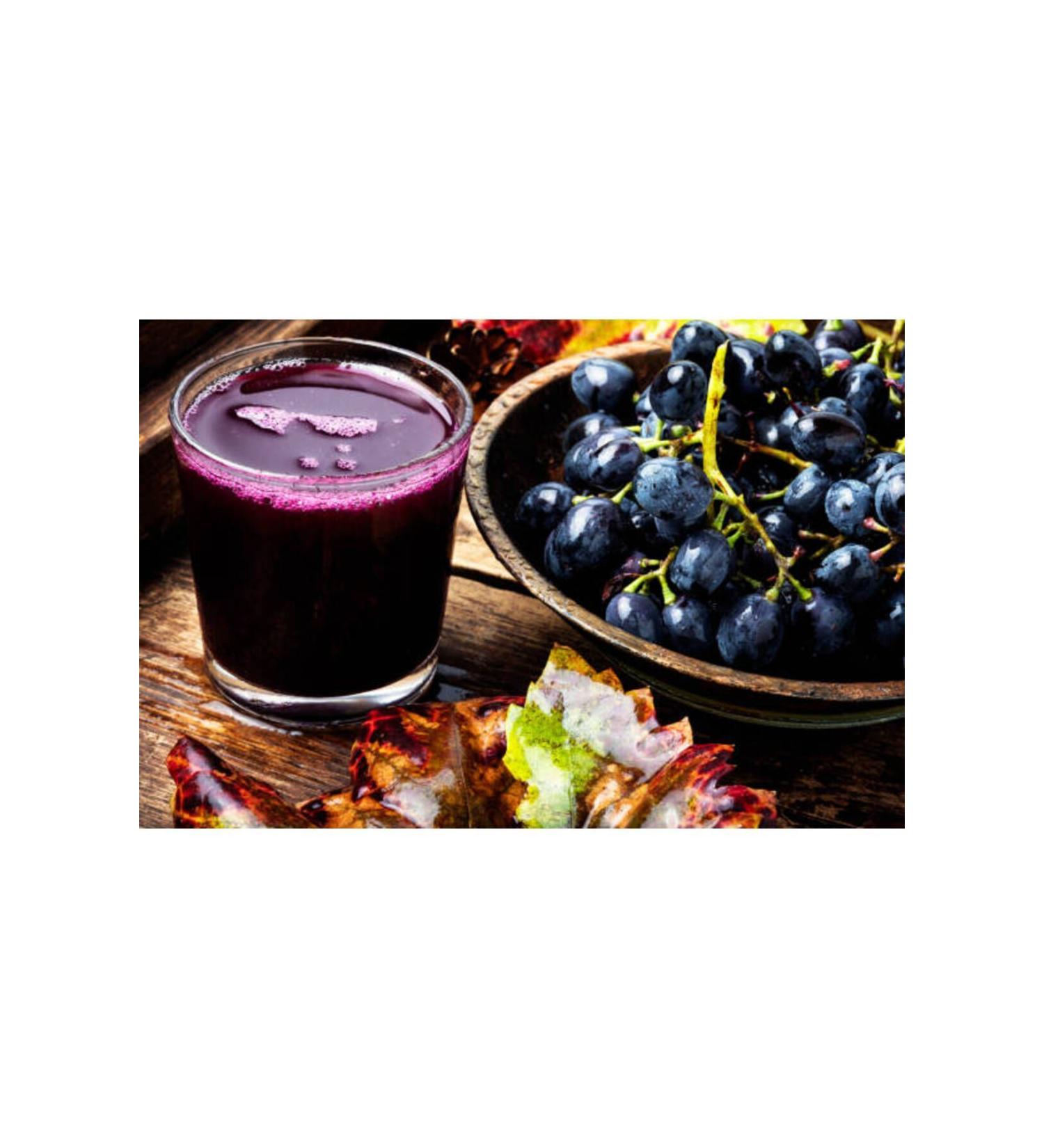 lodekor Organic Natural Black Grape Juice 1 Liter Concentrated Sugar