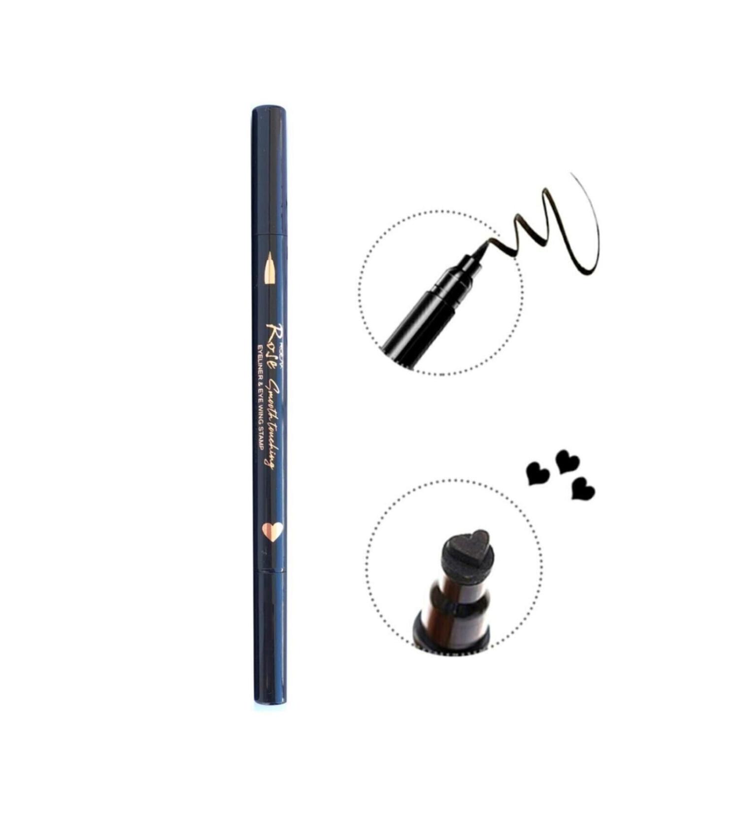 Roesia Rose Cosmetics Rose Double Ended Heart Patterned Eyeliner