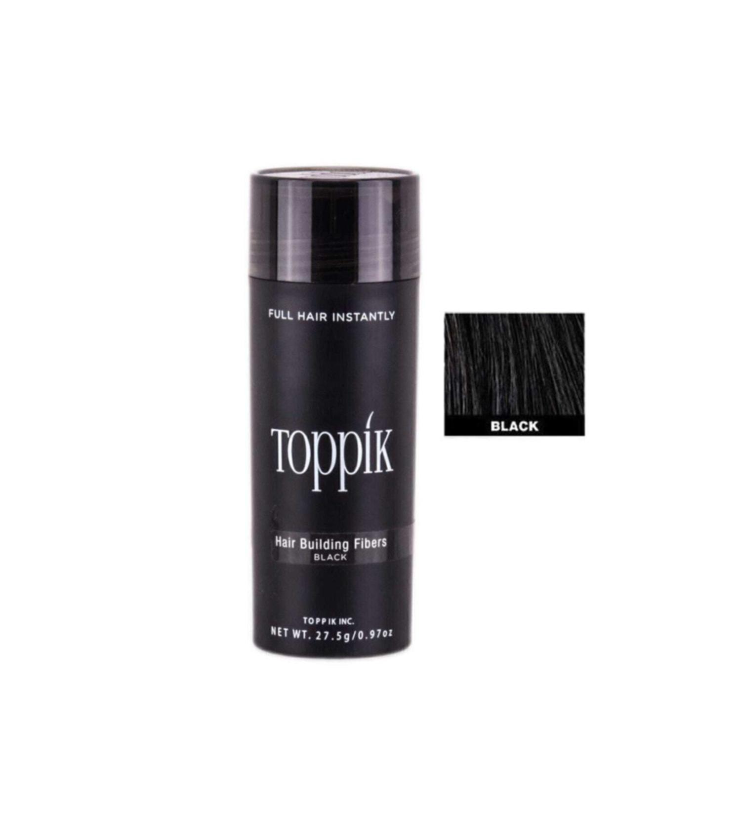 Toppik Hair Building Fibers Black 27.5 g - Hair Building Fibers 8680937004696